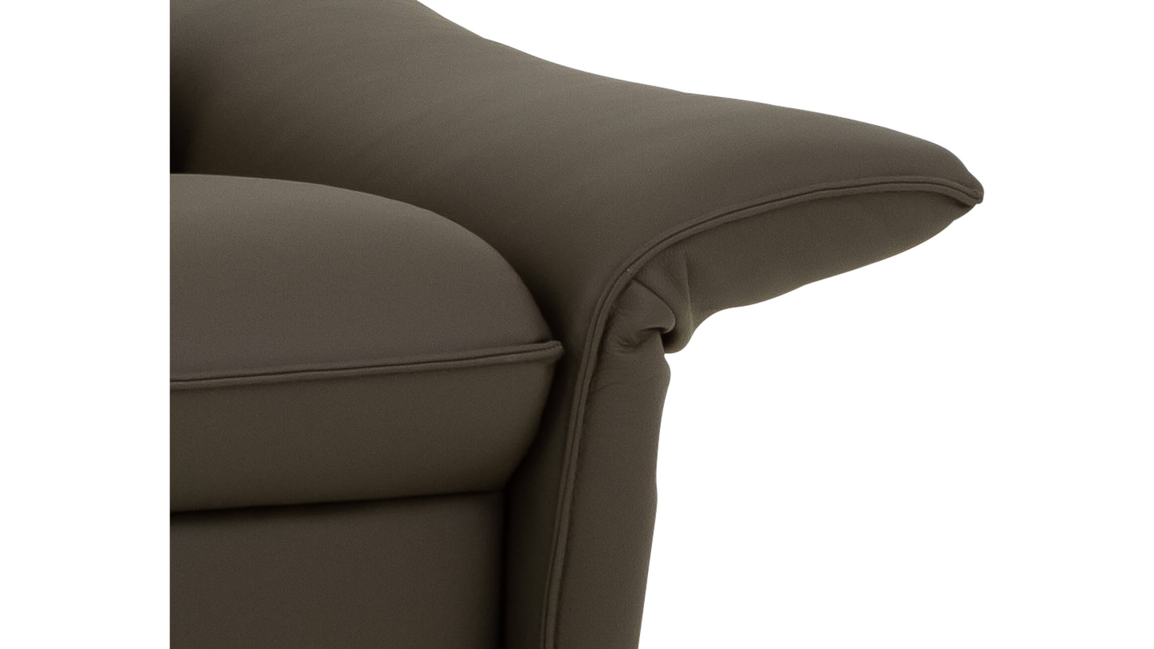 Sofa Catania B: 164 cm Himolla / Farbe: Stone