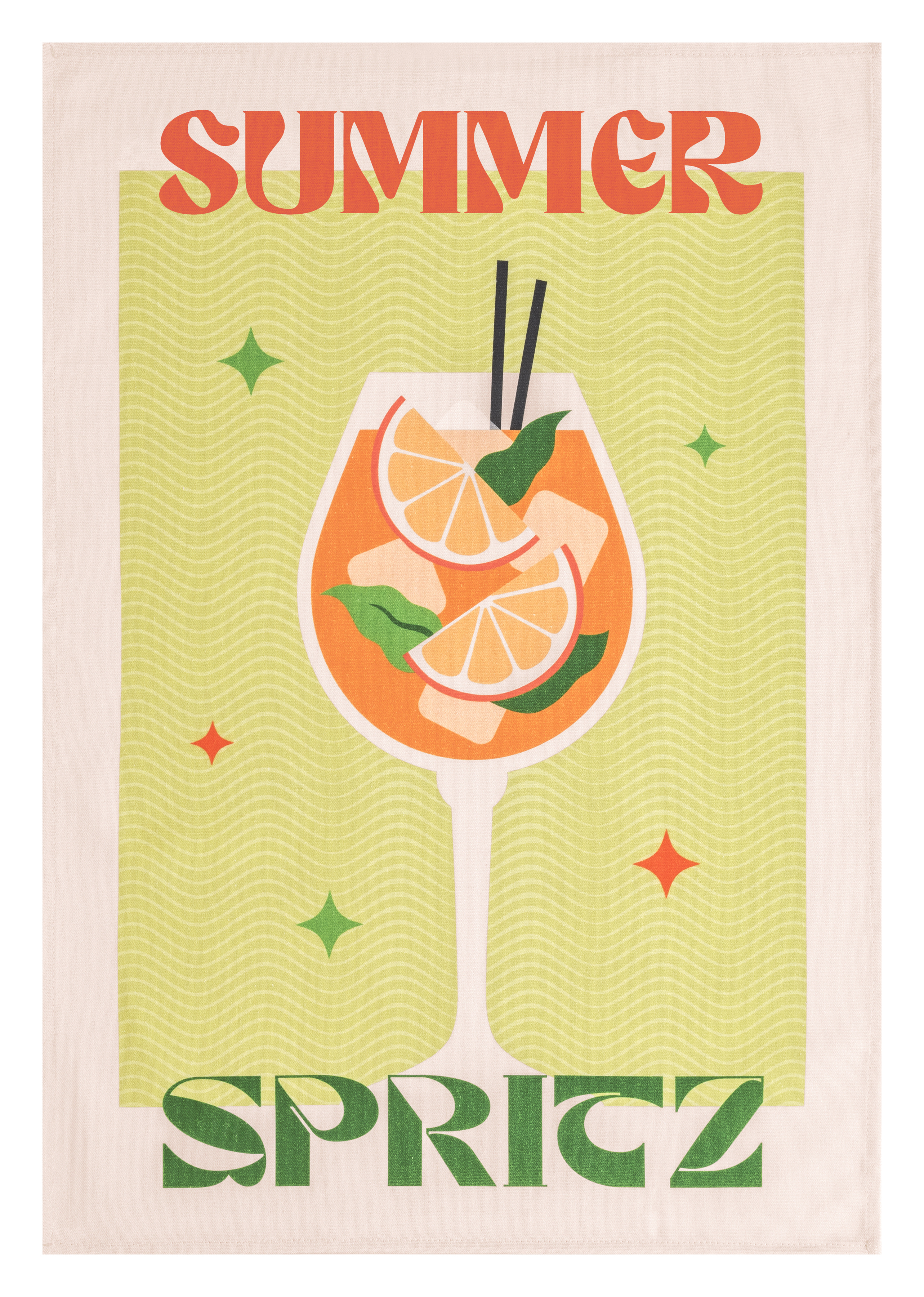 Geschirrtuch Saluti Summer Magma