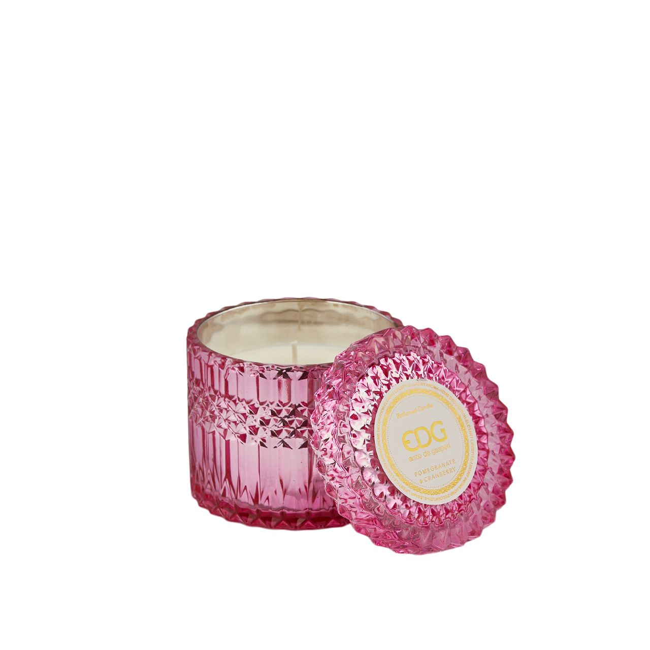 Dufkerze Cranberry & Granatapfel H: 10 cm Edg