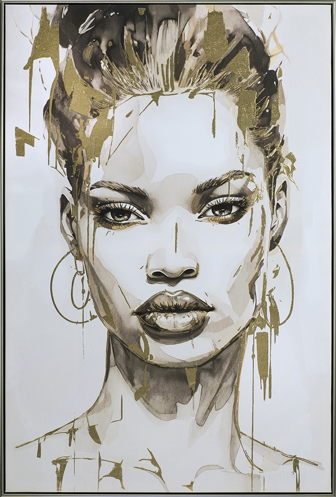 Bild Gold Covered Beauty 1 image LAND / Grösse: 122 x 82 cm