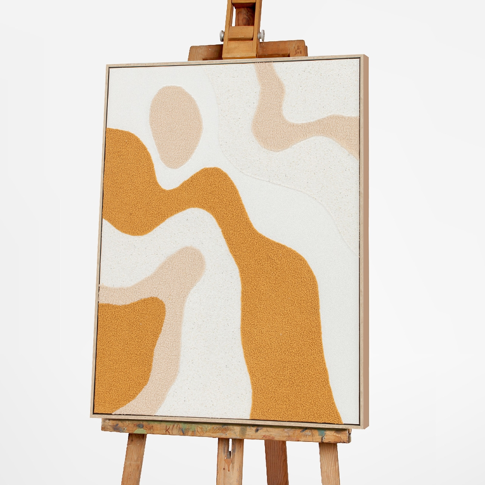 Bild mit Rahmen Golden Milk image LAND