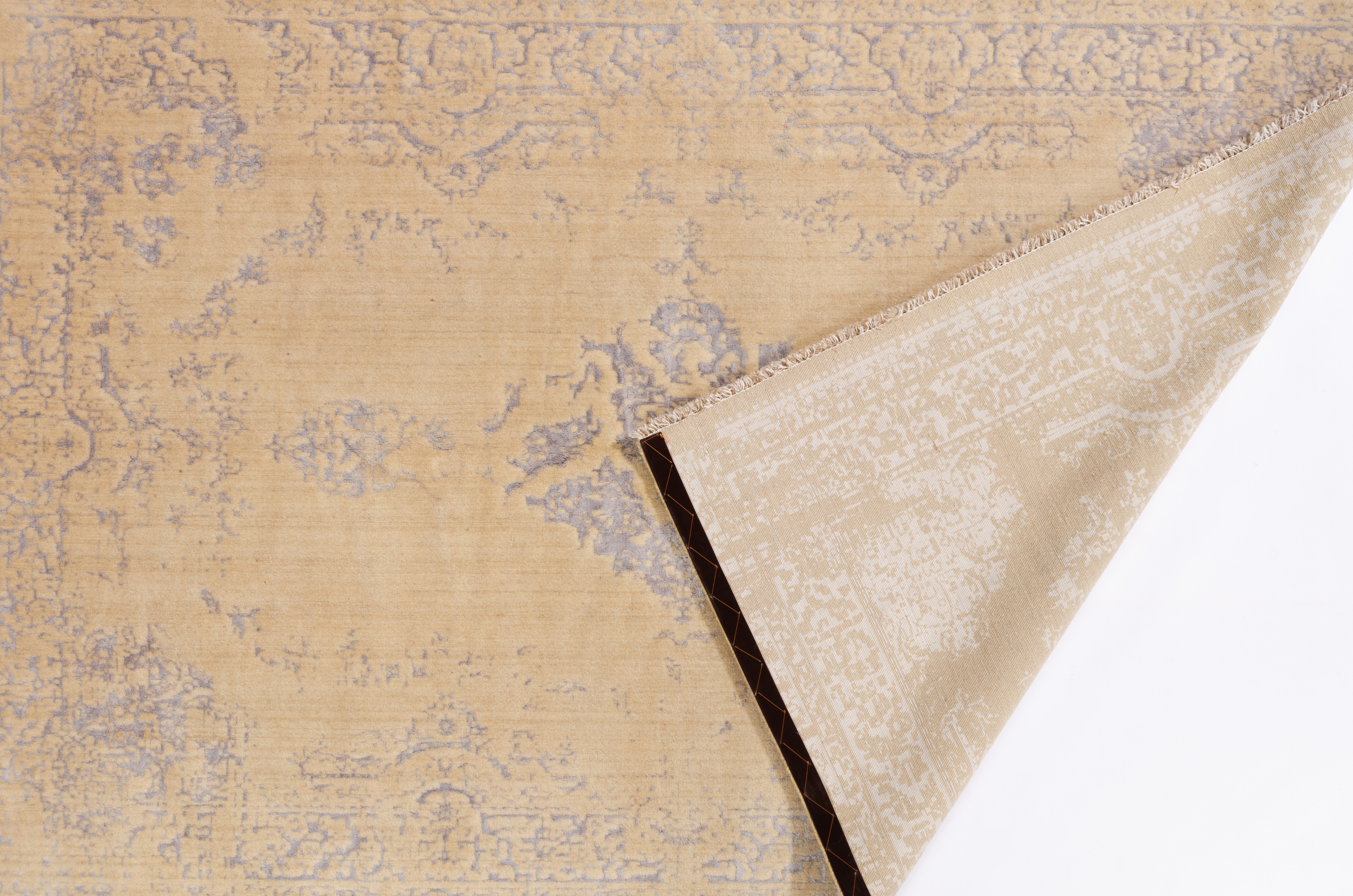 Moderner Teppich Vintage Homa Negra/ Farbe: Bunt / Masse (BxT) :152x233 cm