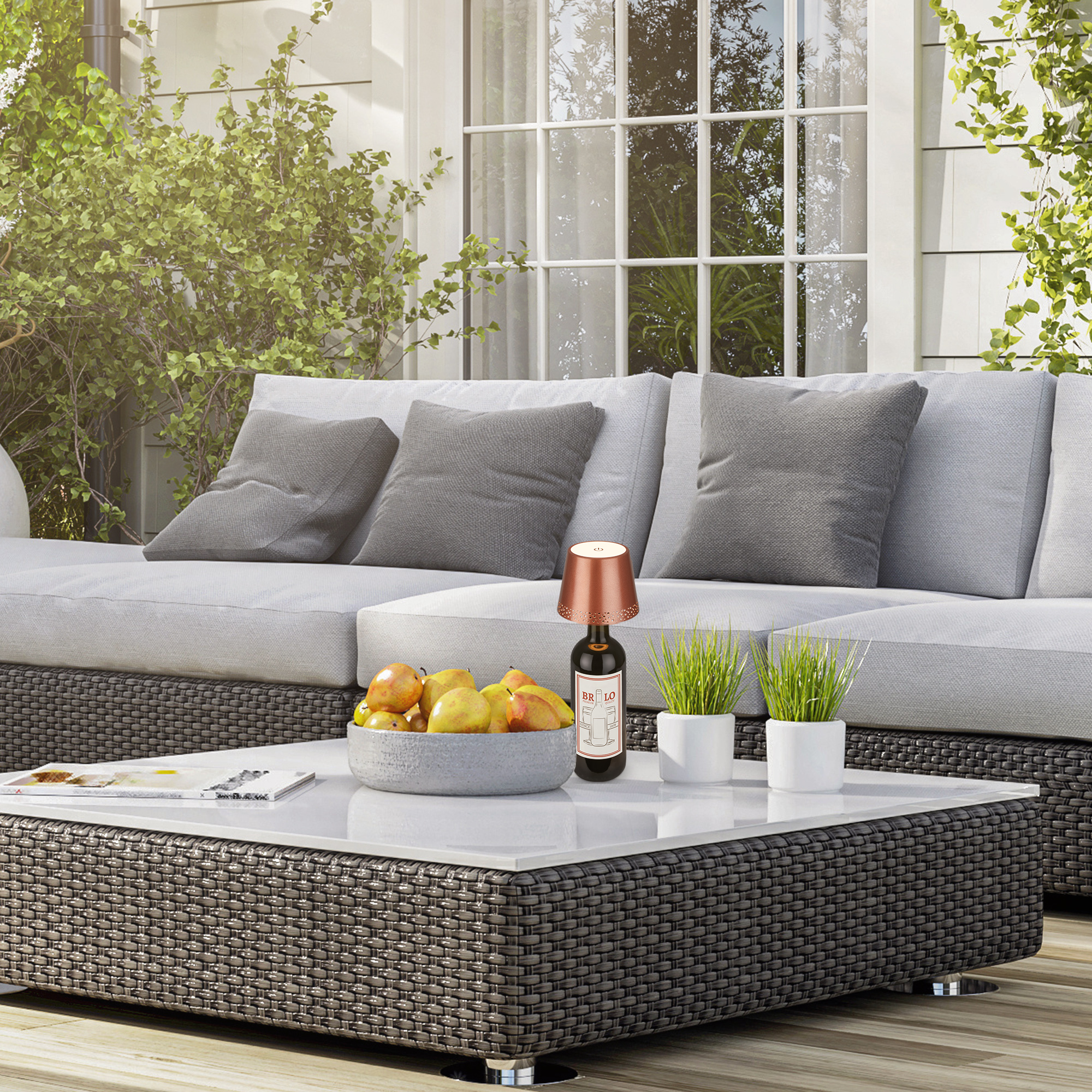 Akku-Flaschenlicht Lulu Ribaglob