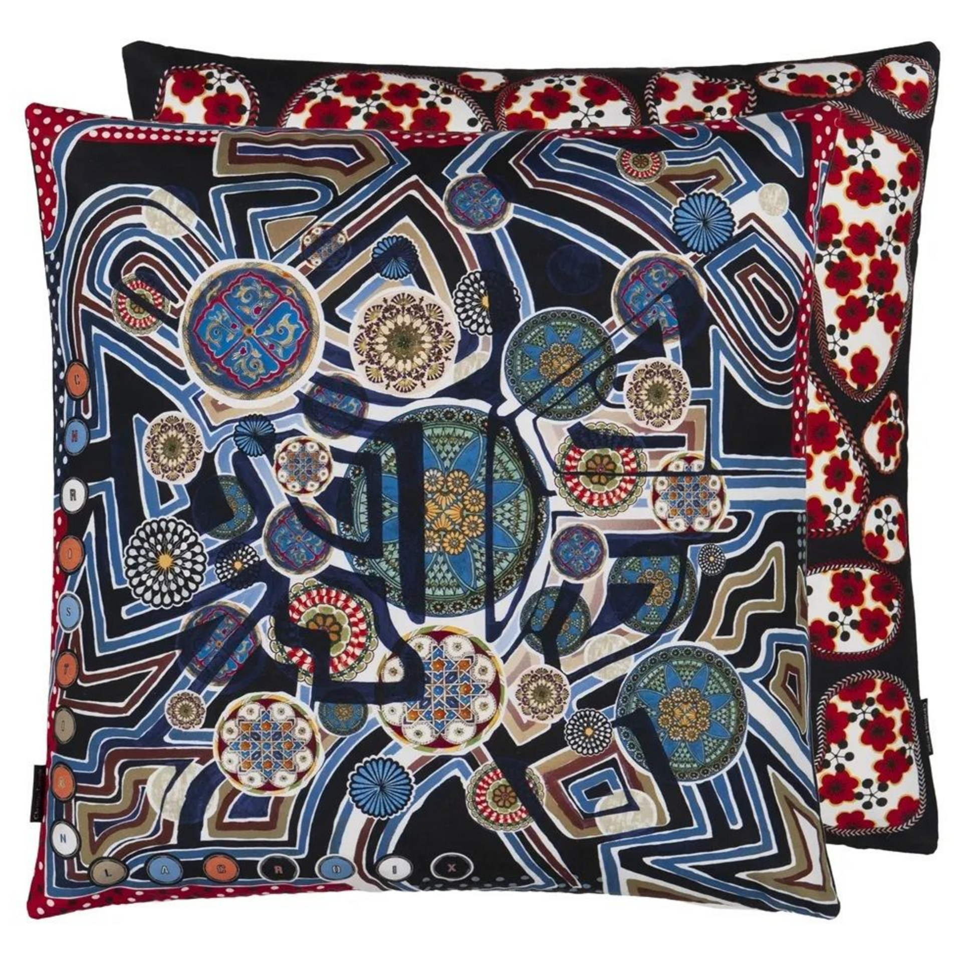 Kissen Omnitribe - Azur Designers Guild / Farbe: Mehrfarbig von Christian Lacroix Kissen Omnitribe - Azur Designers Guild / Farbe: Mehrfarbig von Christian Lacroix