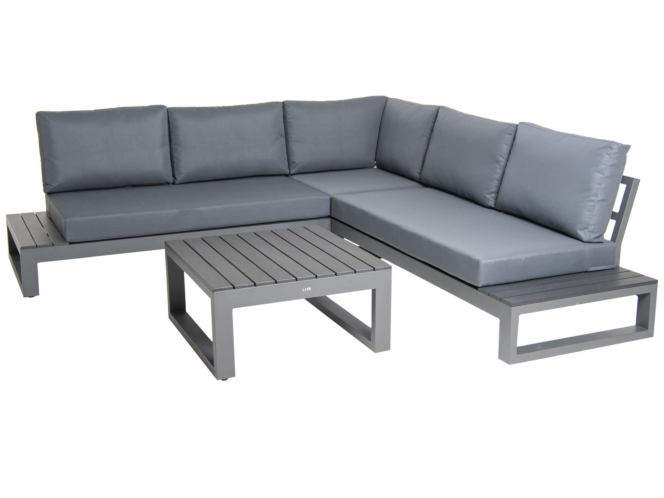 Gartenlounge Maui Offen Life / Farbe: Black Carbon