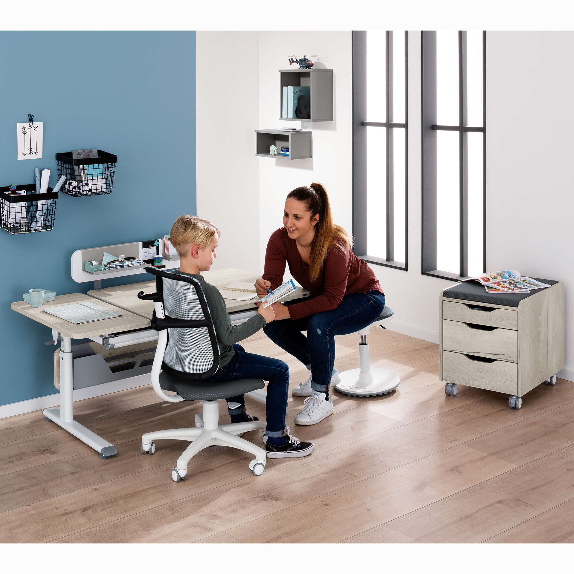 Rollcontainer Schoolworld 3S von Paidi / Farbe: Weiss