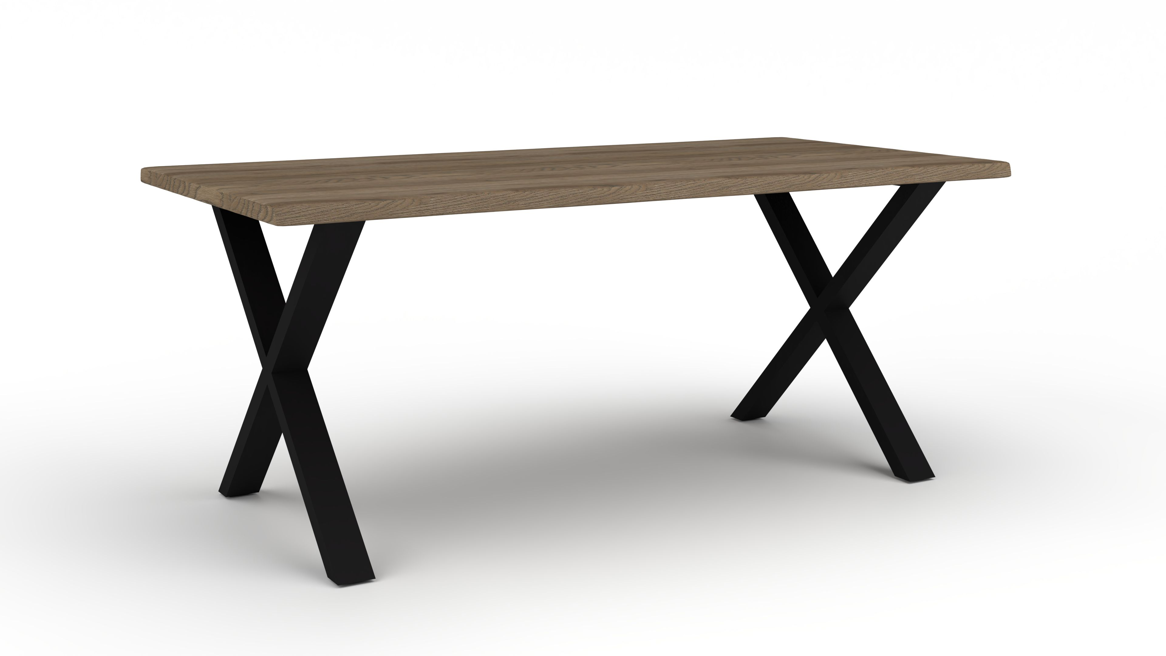 Esstisch Voltago Knudsen - UrbanDesign / Tischblattmass (BxT) :90 x 180 cm /Tischkante: Life Kante