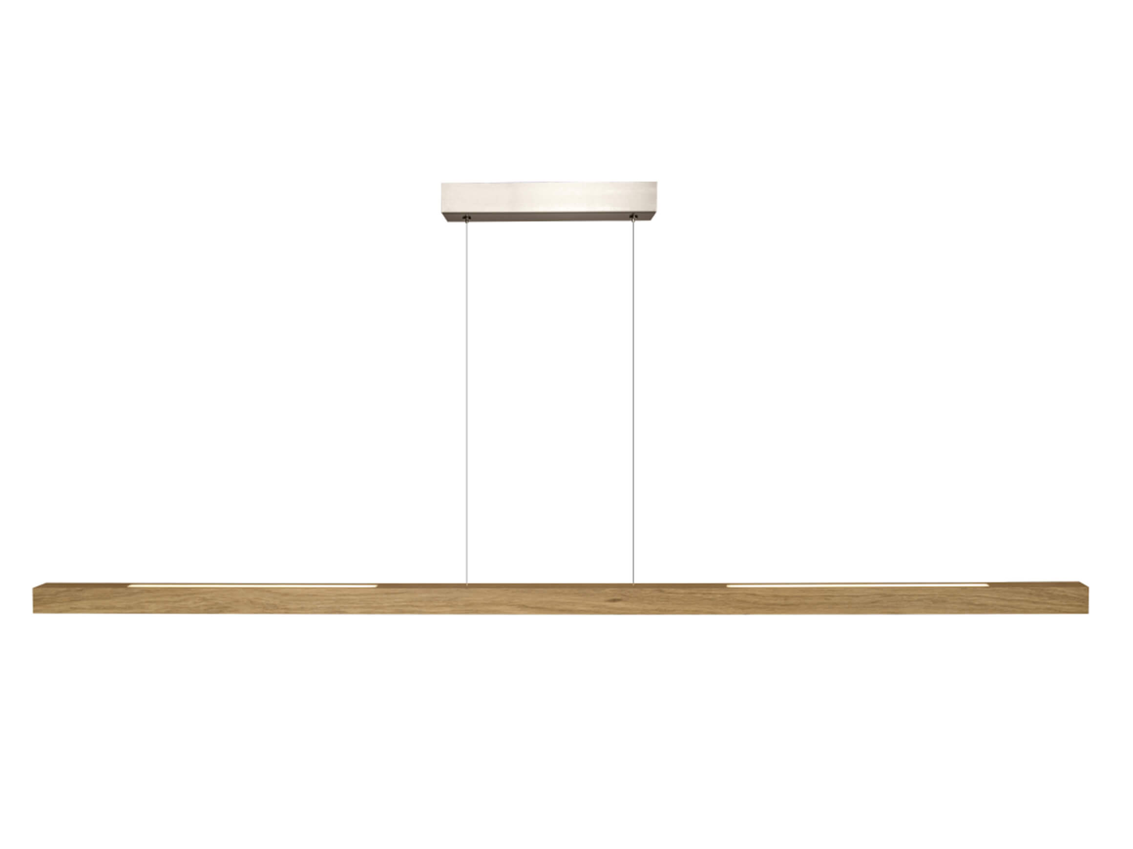 Stückholz Titlis 2 Eiche b: 131cm Inkl. Dimmer