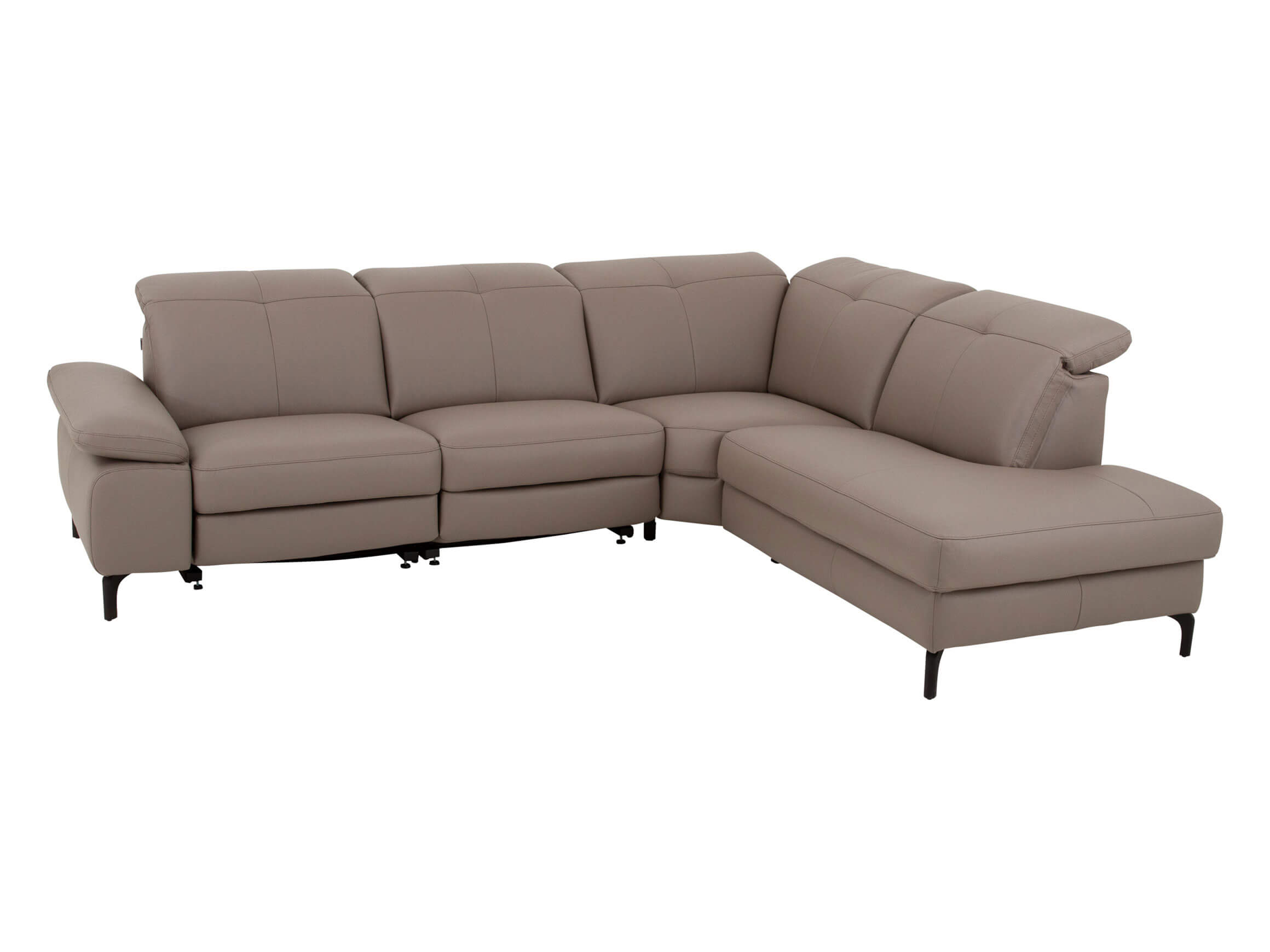 Rom Ecksofa Dunja Basic Grau | Schubiger Möbel