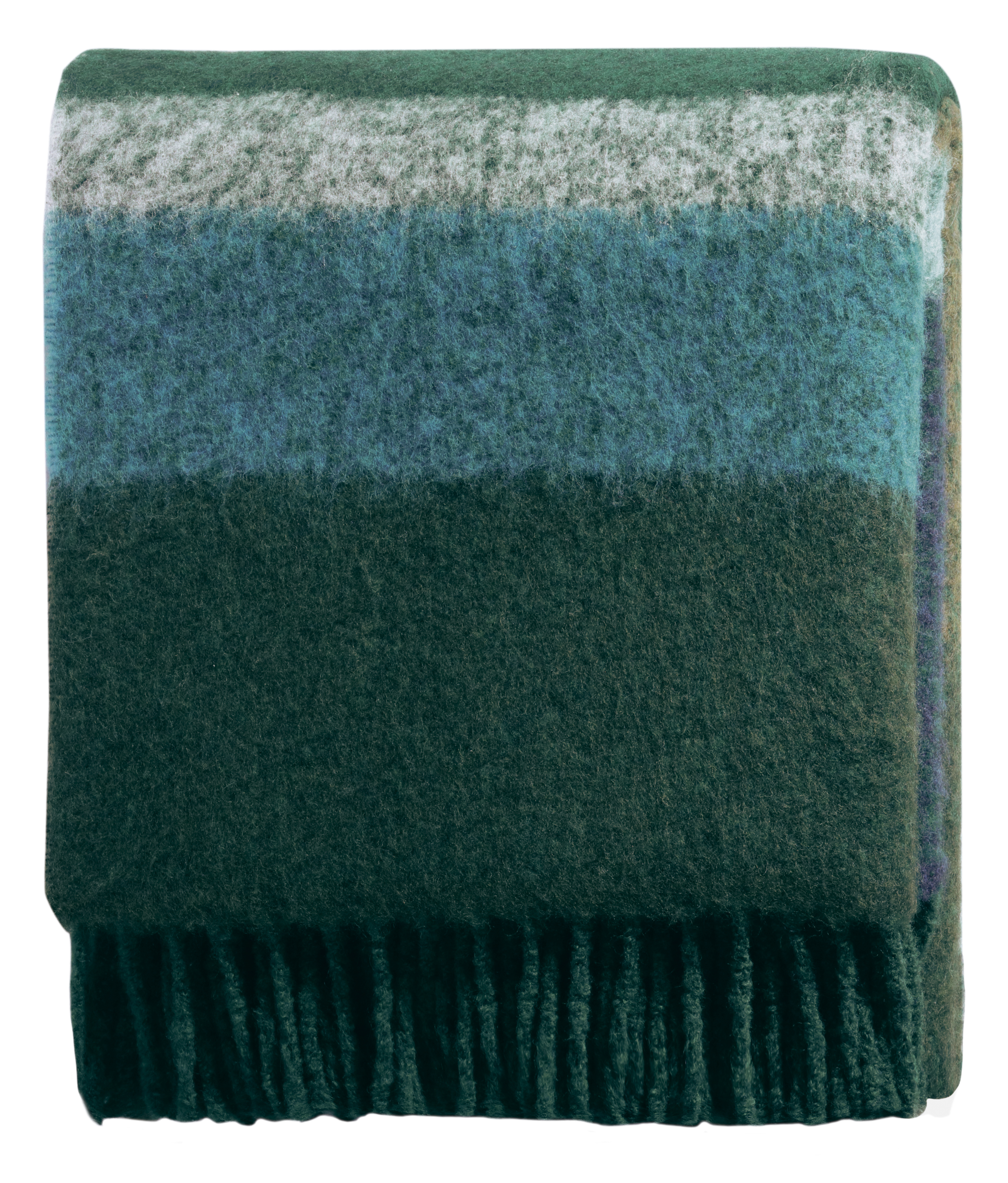 Plaid Miltonia Mohair Look Biederlack / Grösse: 130 x 190 cm