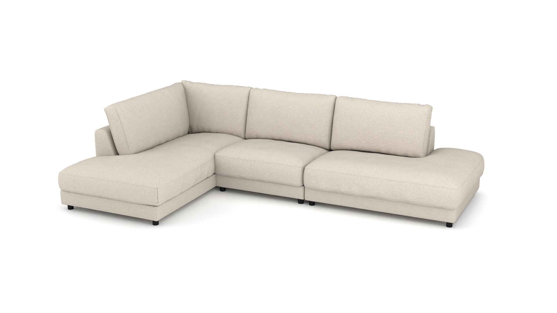 Ecksofa #2 Jupiter links Candy - UrbanDesign/ Farbe: