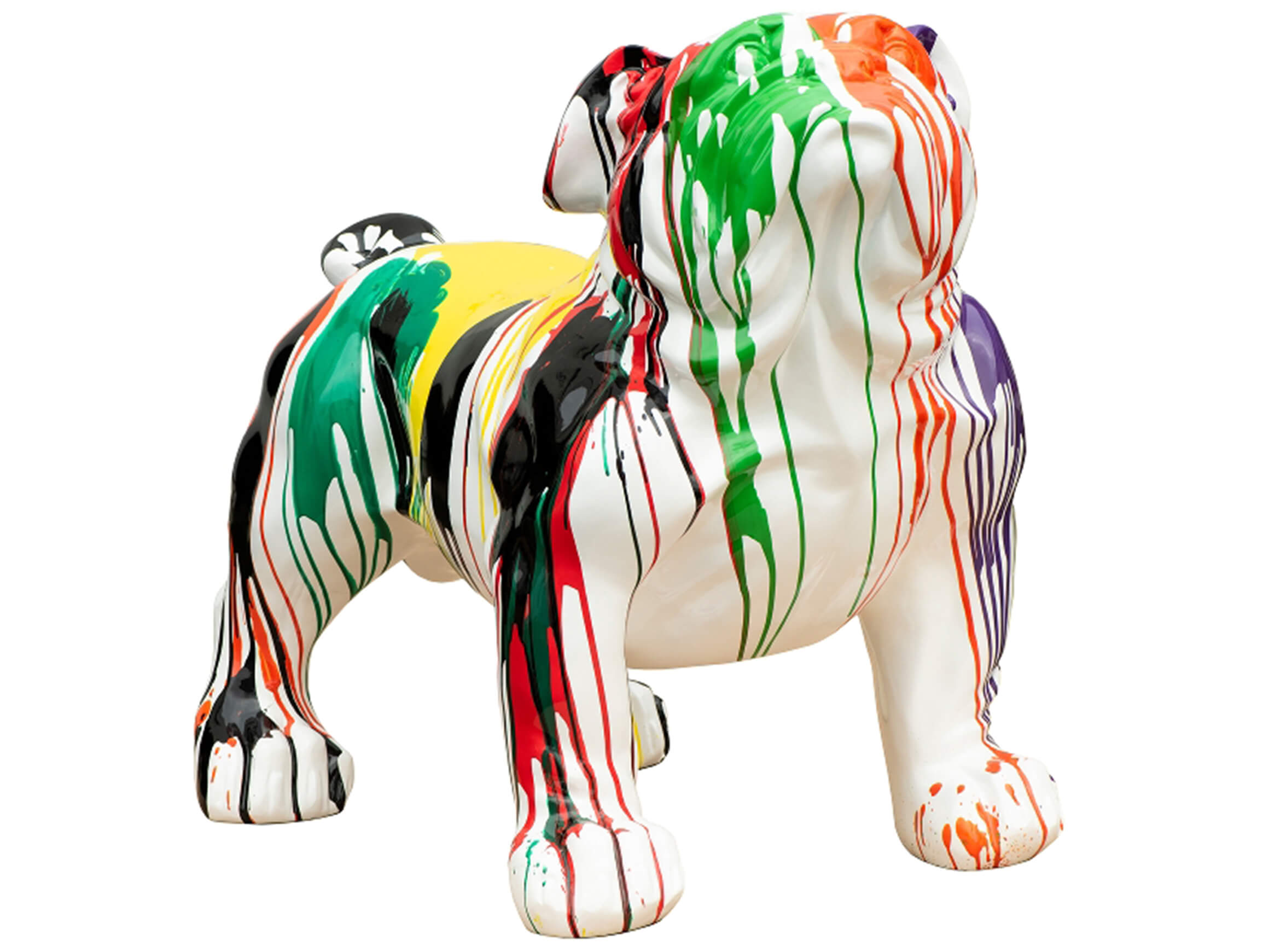 Skulptur Bunter Hund xl image LAND