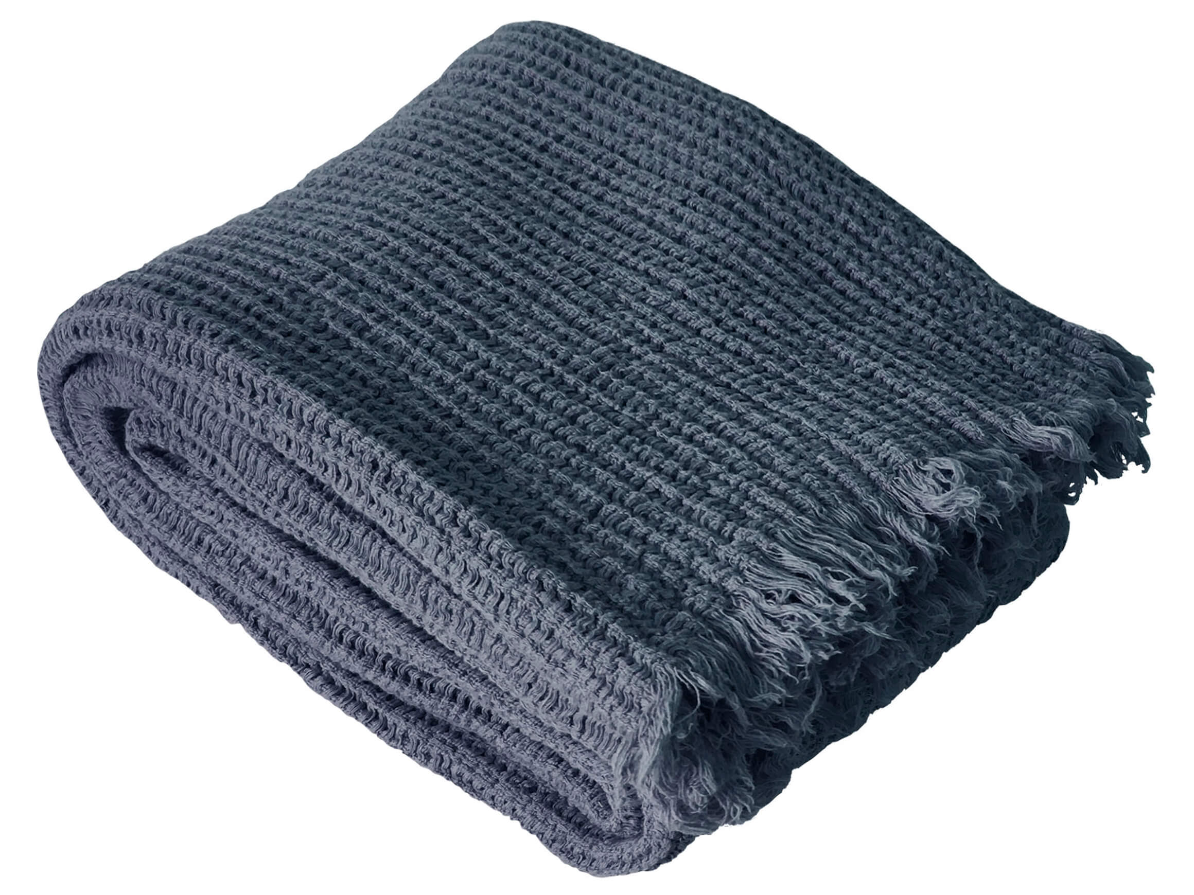 Balsiger Plaid Marta, indigo Violett | Schubiger Möbel