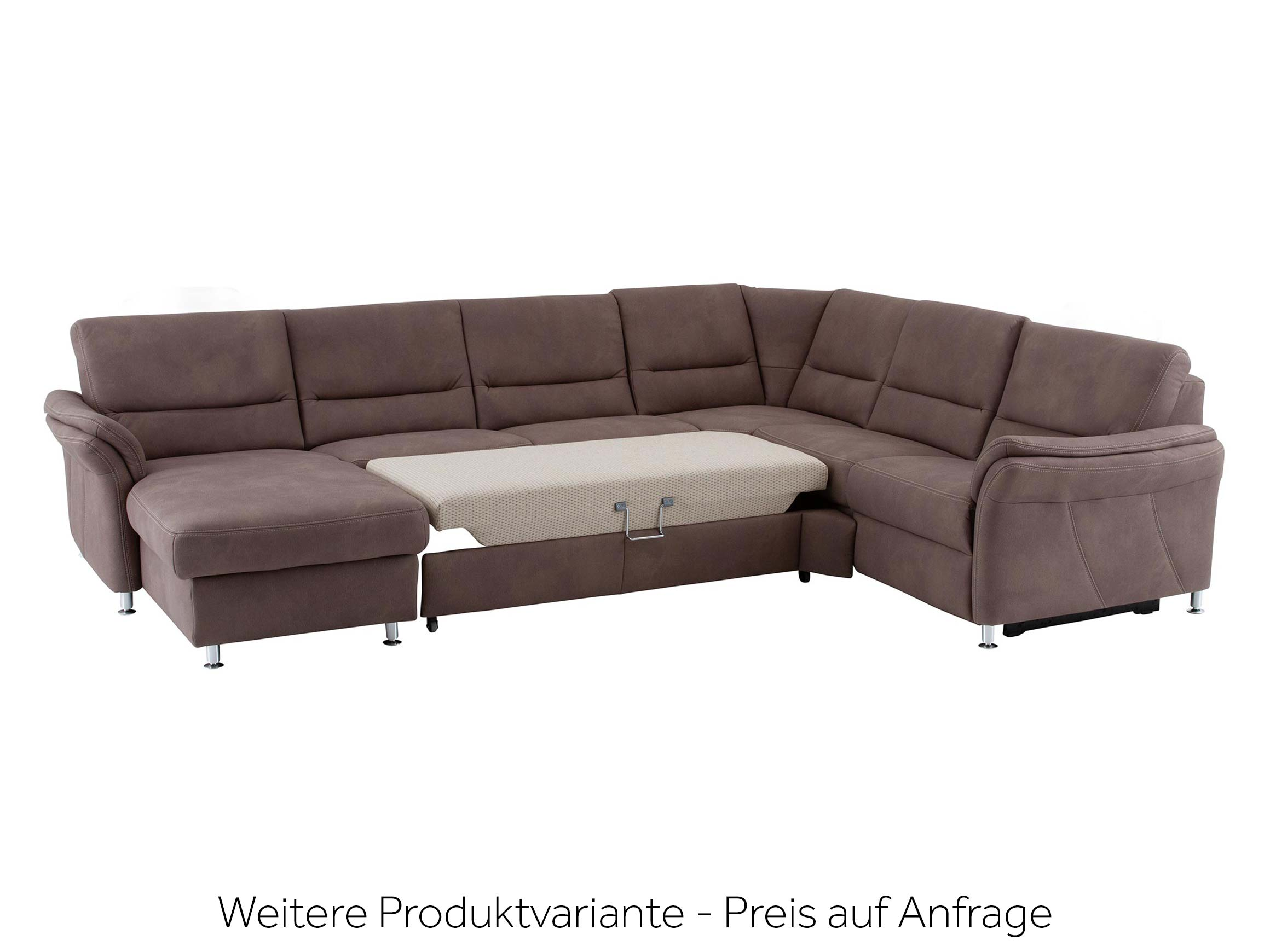 Ecksofa Daisy Polipol / Farbe: Mammut / Bezugsmaterial: Stoff