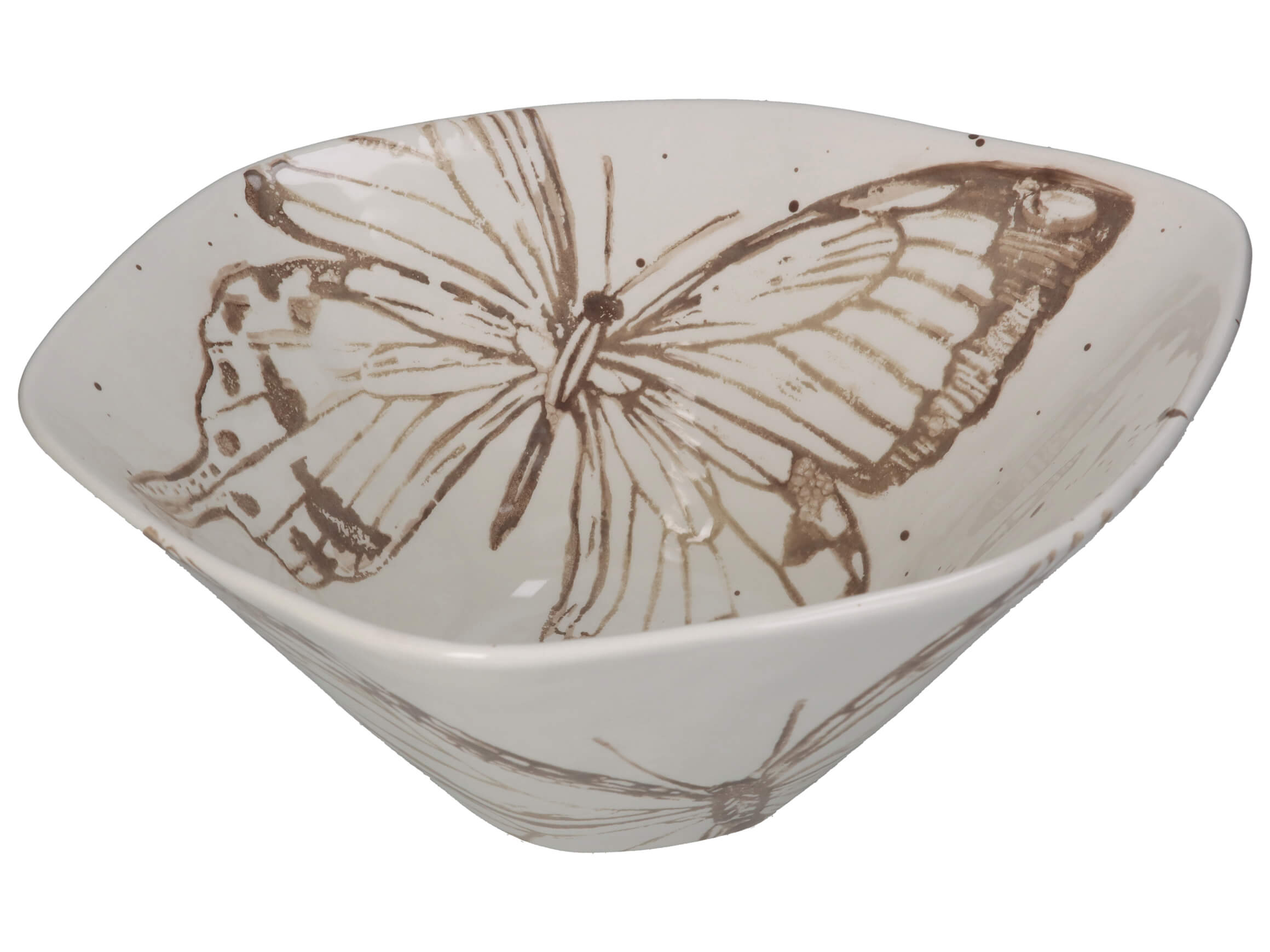 Schale Schmetterlinge H: 12 cm Kersten
