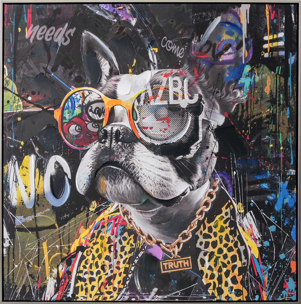 Gemälde-Rapper Dog-image LAND