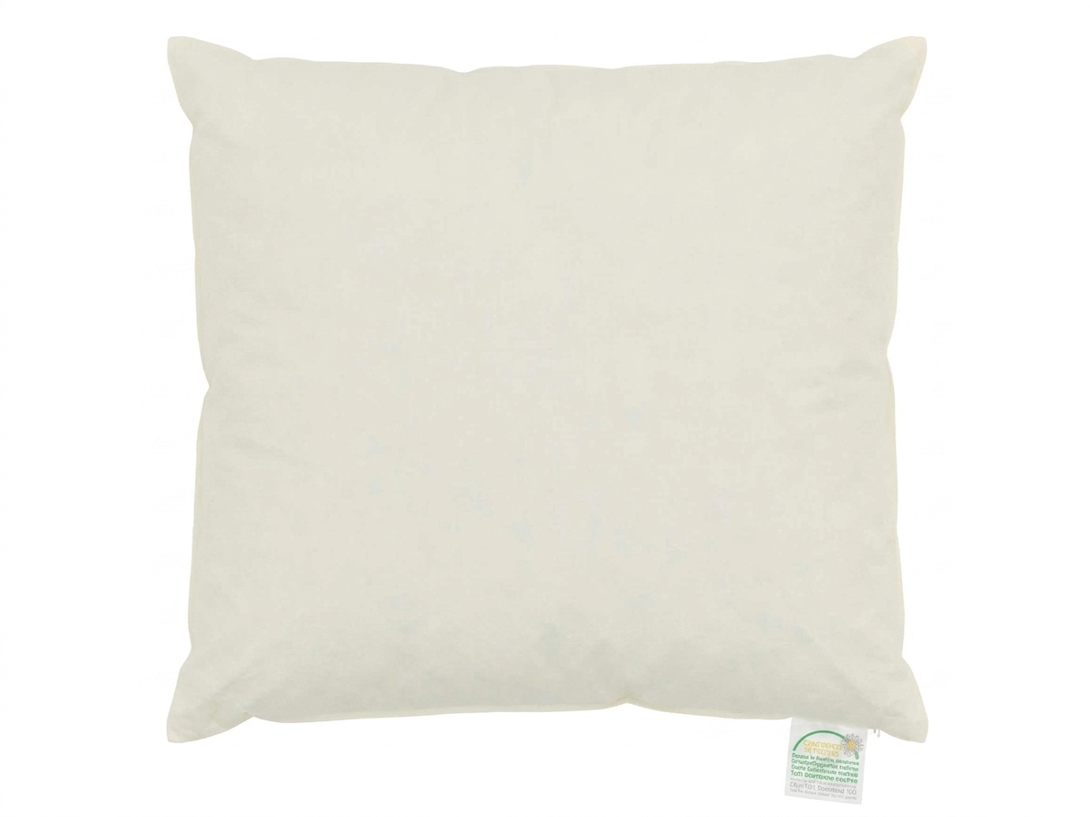 Federfüllung Für Zierkissen, 70x70 cm Schwarzfischer GmbH & Co.KG / Farbe: Weiss