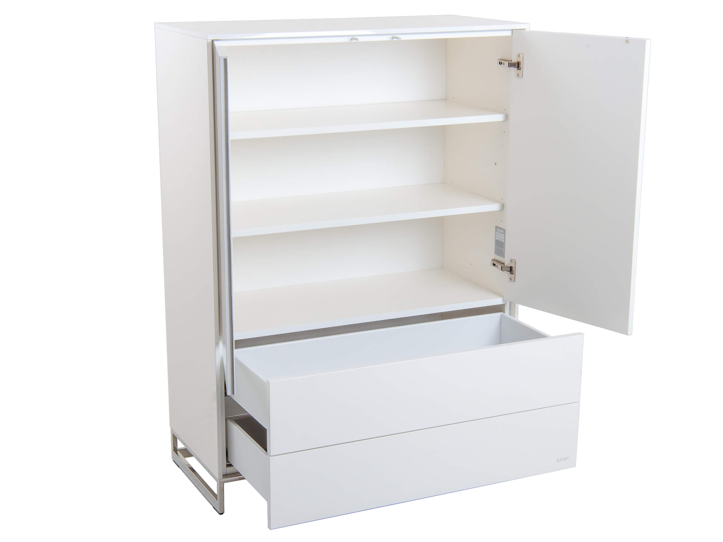 Highboard Gloss Cubic Loddenkemper / Farbe: Bianco