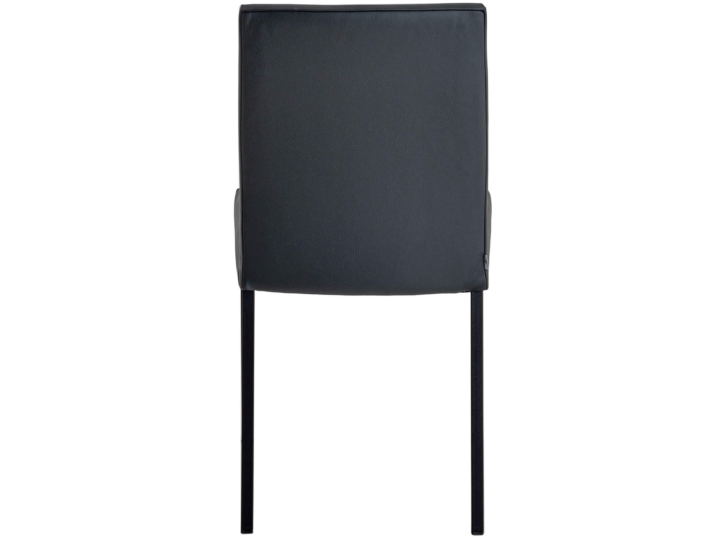 Stuhl Ambient Willisau / Farbe: Anthrazit / Bezugsmaterial: Leder