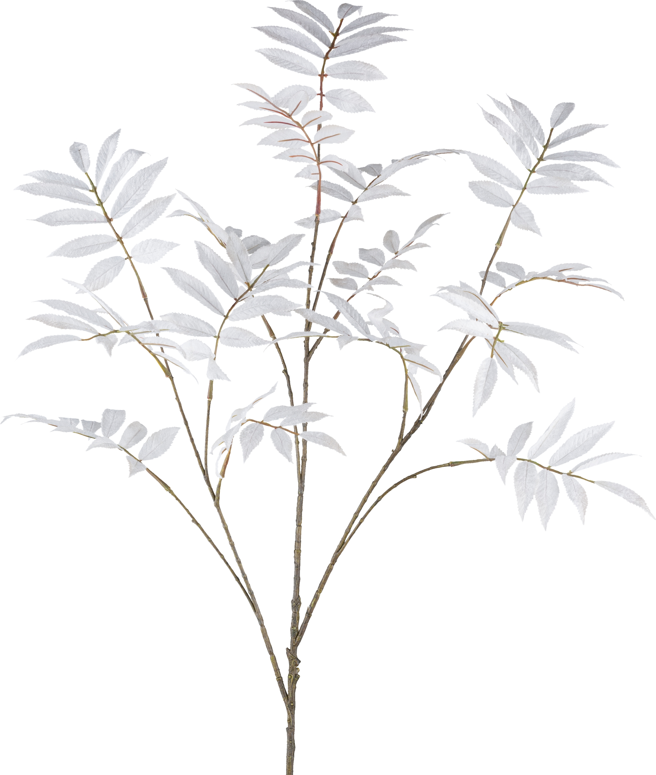Kunstblumen Sorbuszweig, Naturweiss H: 109 cm Gasper