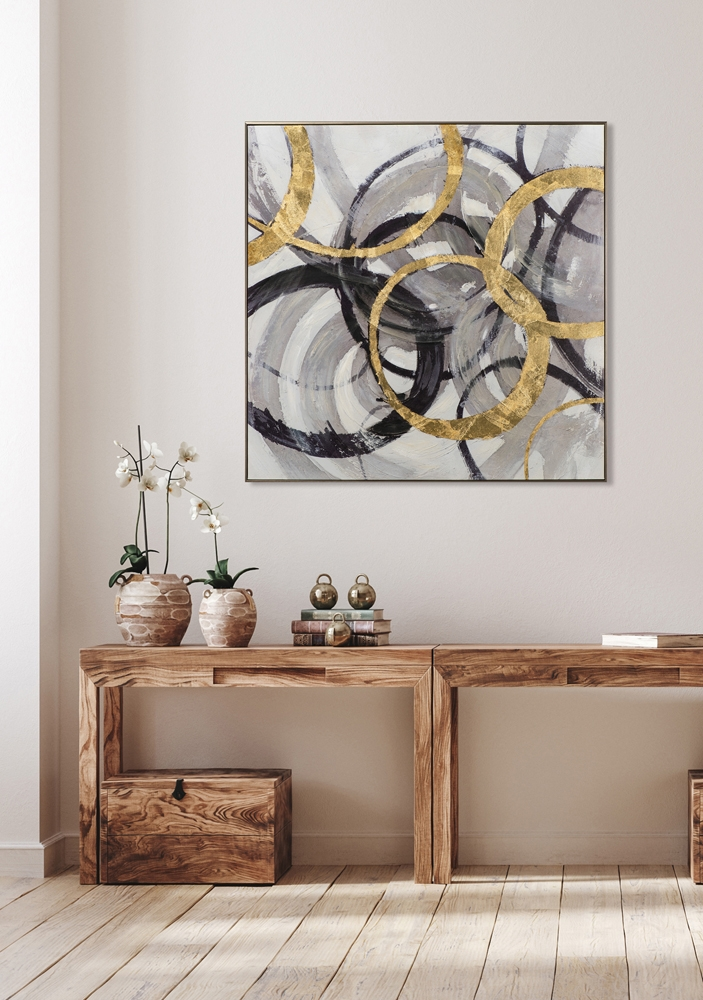 Bild Golden Olympic image LAND / Farbe: Schwarz-Gold