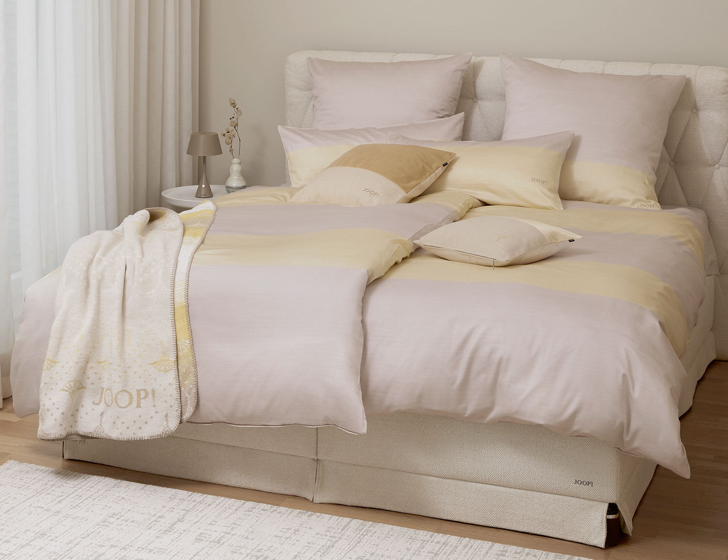 Bettwäsche Split Nude Elegante / Grösse: 50 x 70 cm