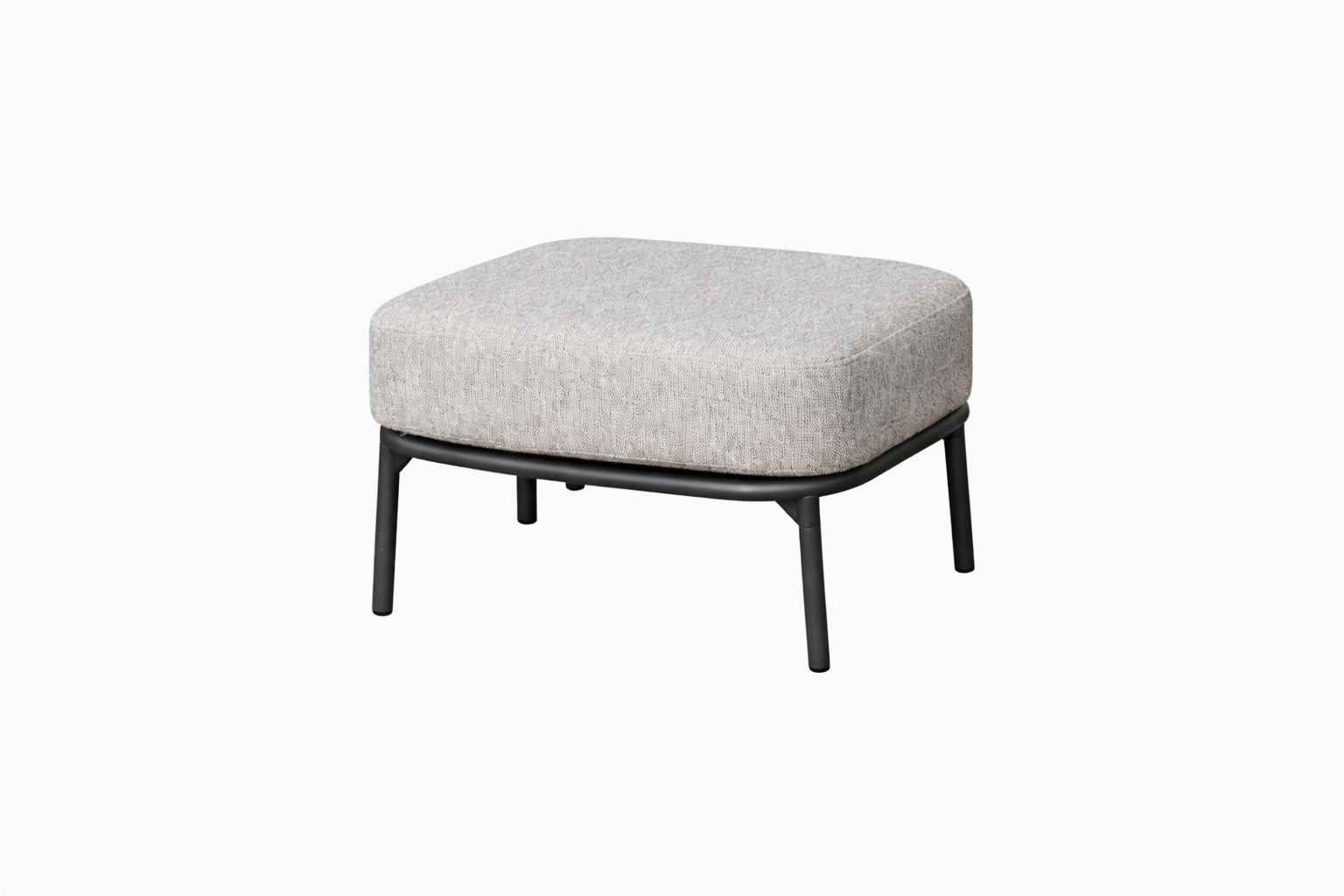 4 Seasons Fusshocker Pinamar Schwarz | Schubiger Möbel