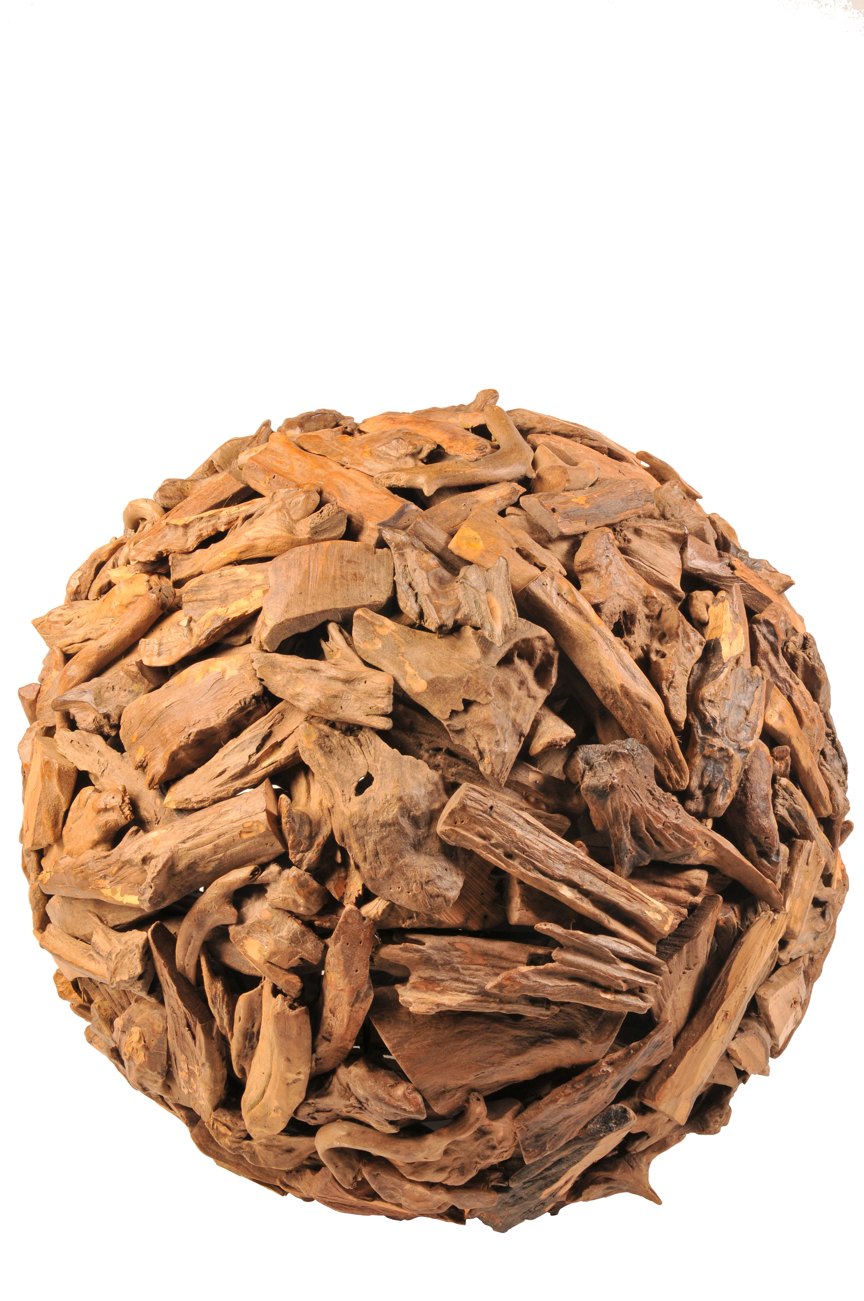 Schlittler Figur Kugel, Schwemmholz D: 70 cm  | Schubiger Möbel