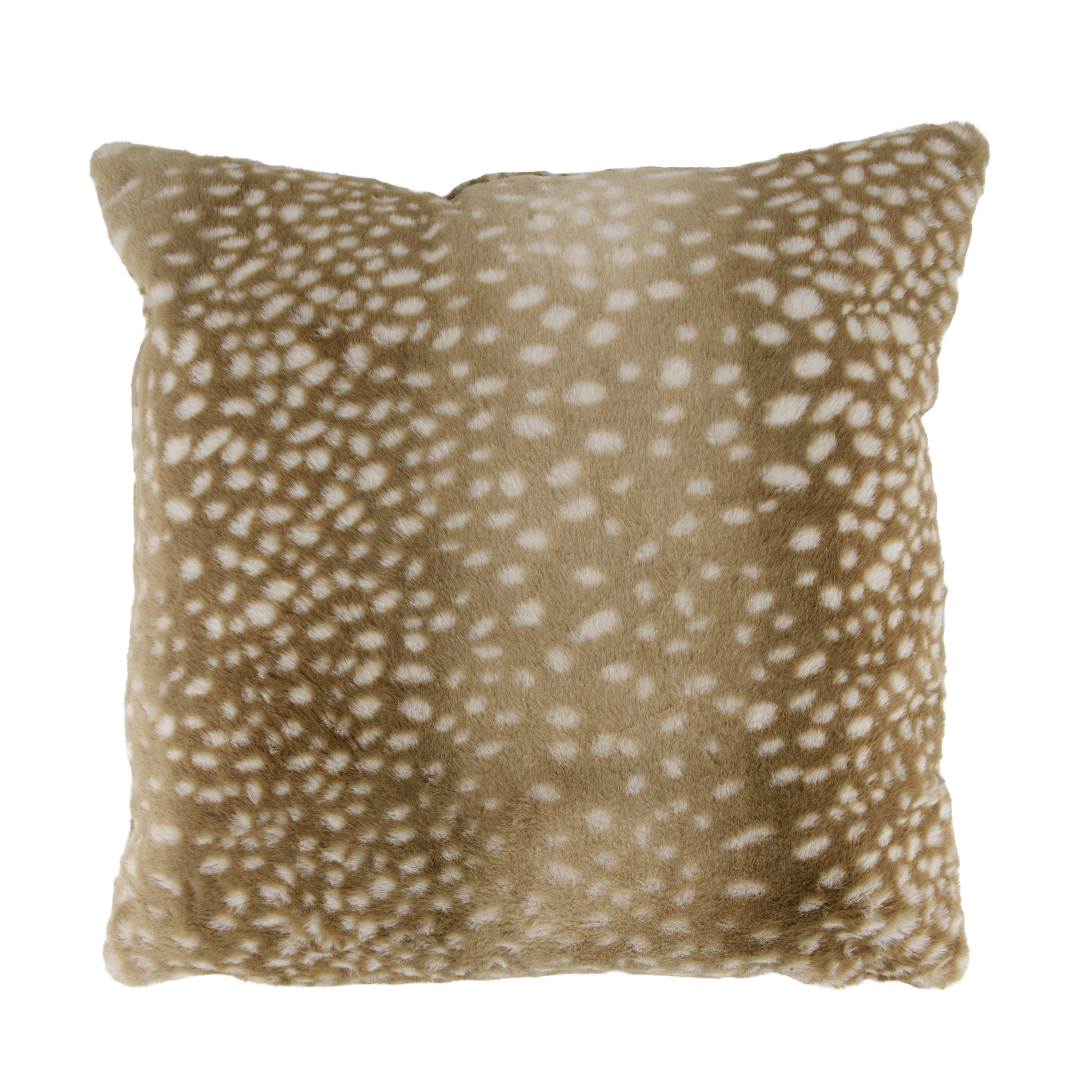 Kissen Hirschfell, Hellbraun Decofinder