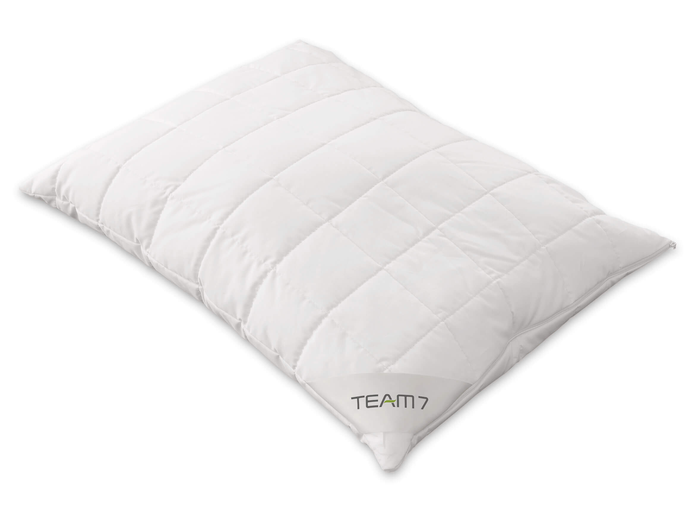 Kissen Wolle Team 7 / Farbe: Naturweiss / Material: