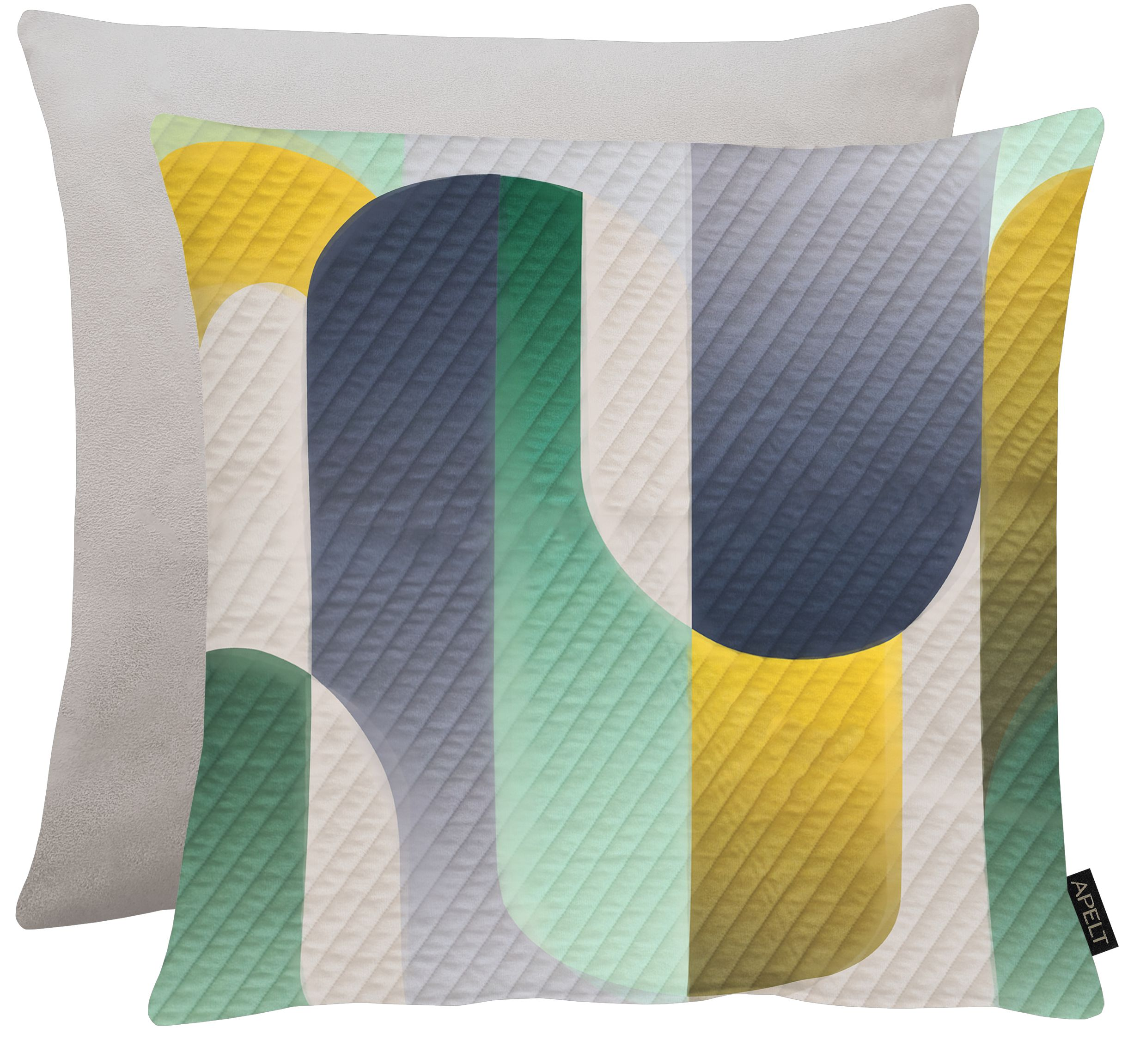 Kissenhülle Ben, Türkis 50x50 cm Apelt / Grösse: 50 x 50 cm