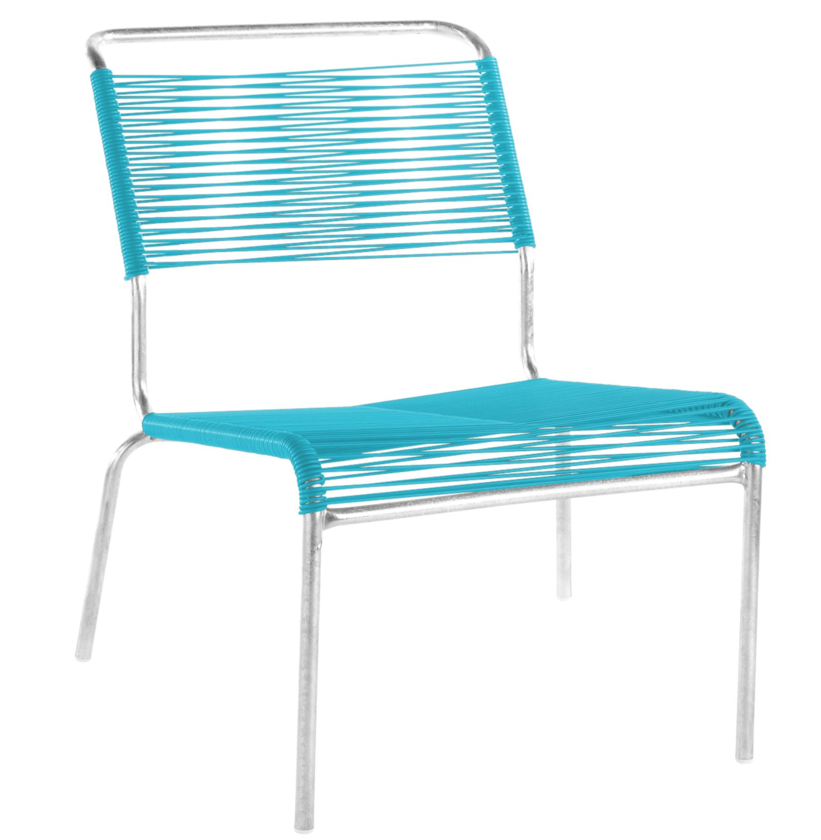 Spaghetti-Lounger Säntis Schaffner / Farbe: Türkis