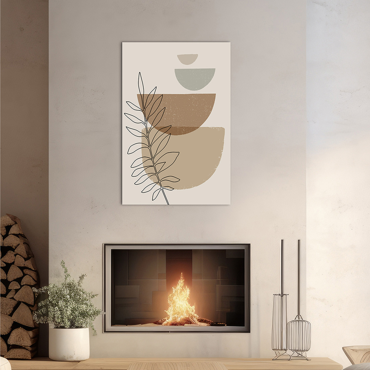 Canvas-Nature Stones-image LAND