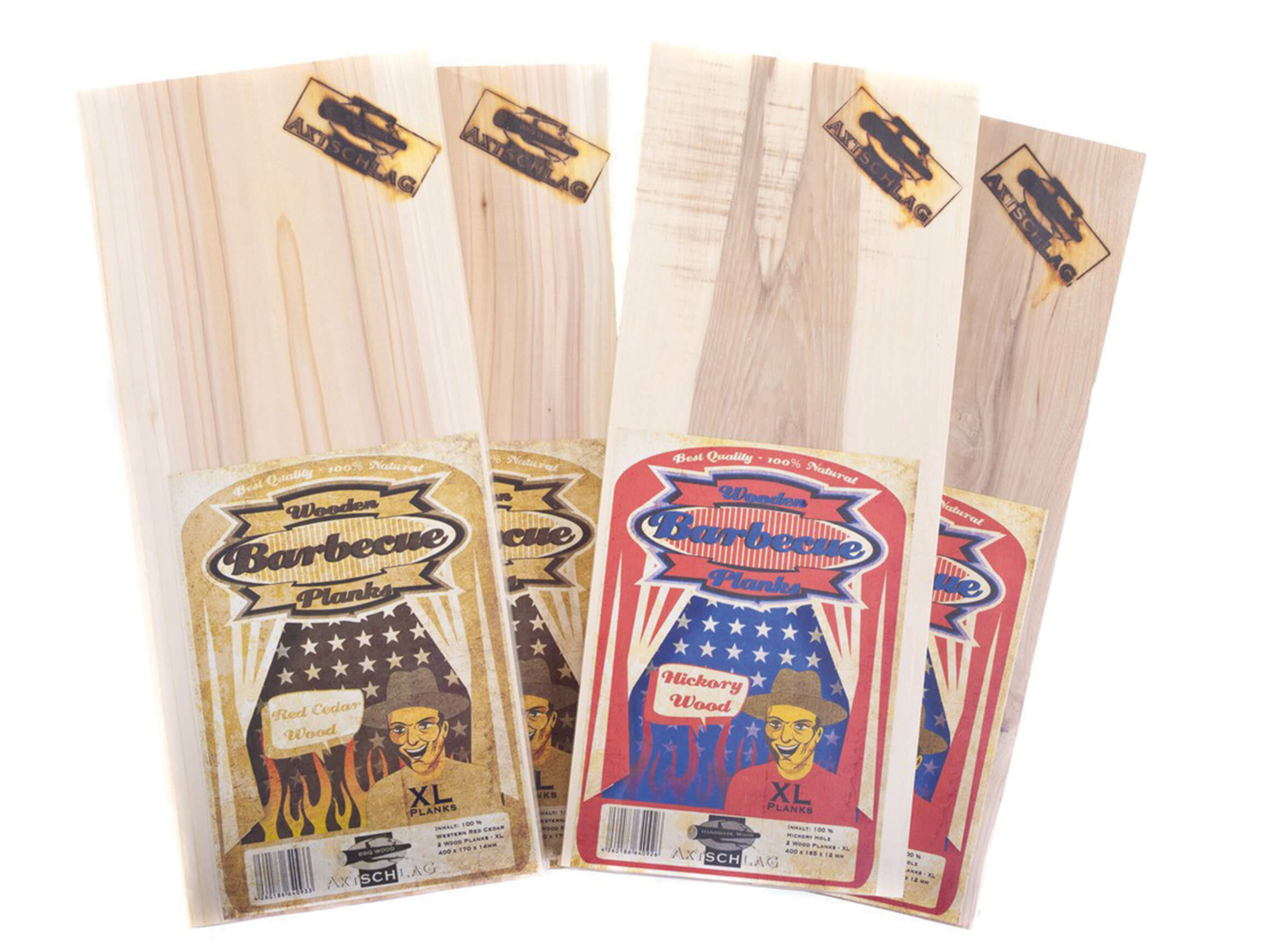 Räucherbrett Kirsche 300x150x11mm - 3 Stk Blaser und Trösch