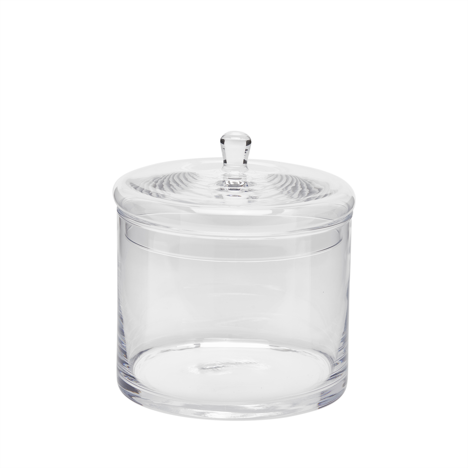 Bonboniere Zylinder Glas H: 20 cm Edg