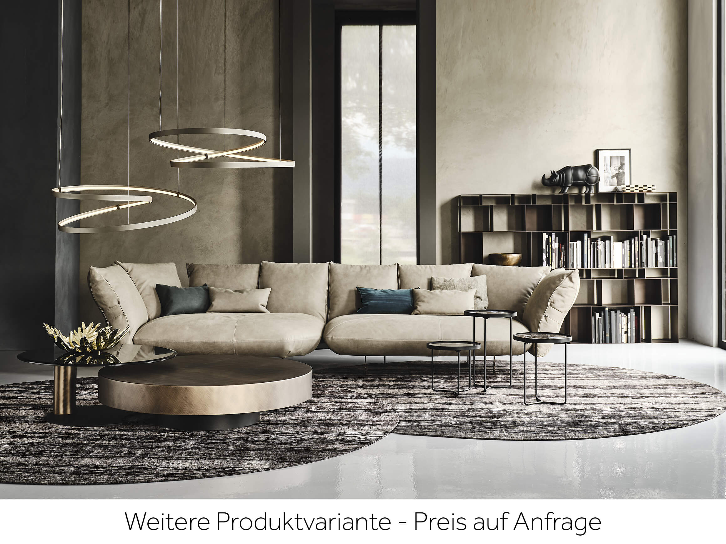 Couchtisch Arena Cattelan / Farbe: Bronze