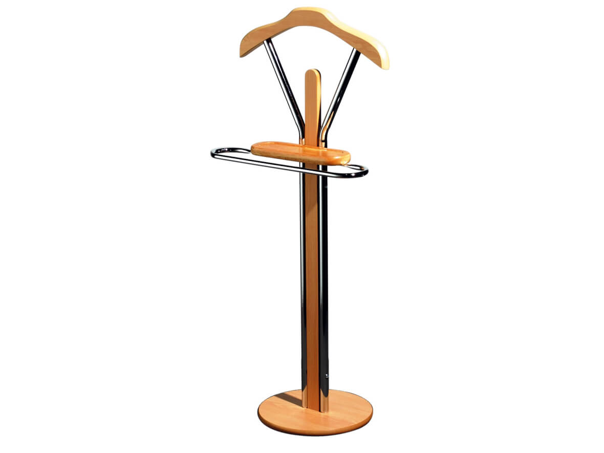 Pieper Herrendiener Cobra Holzfarbig | Schubiger Möbel