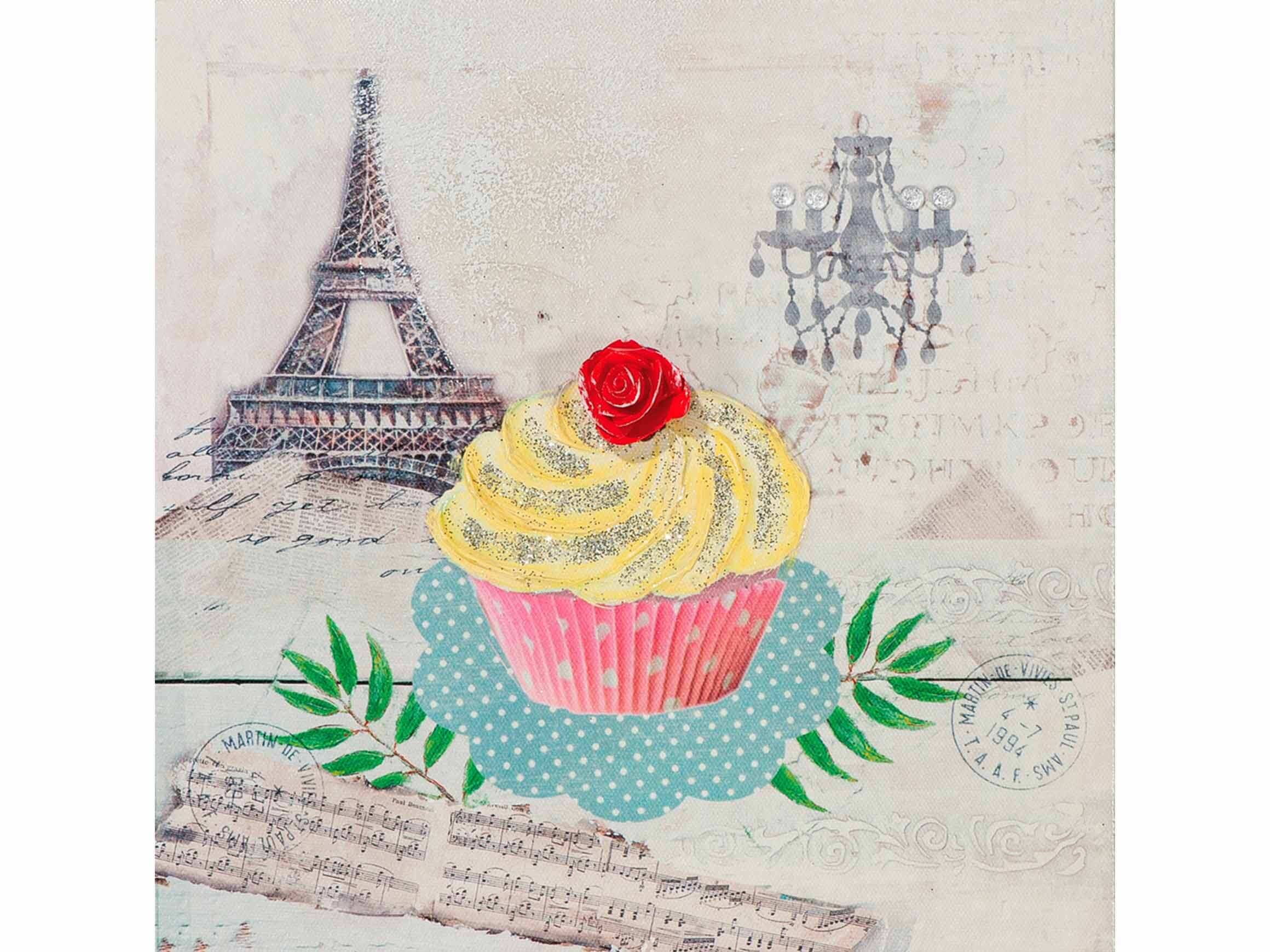 image LAND Bild Zitronen-Cupcake  | Schubiger Möbel
