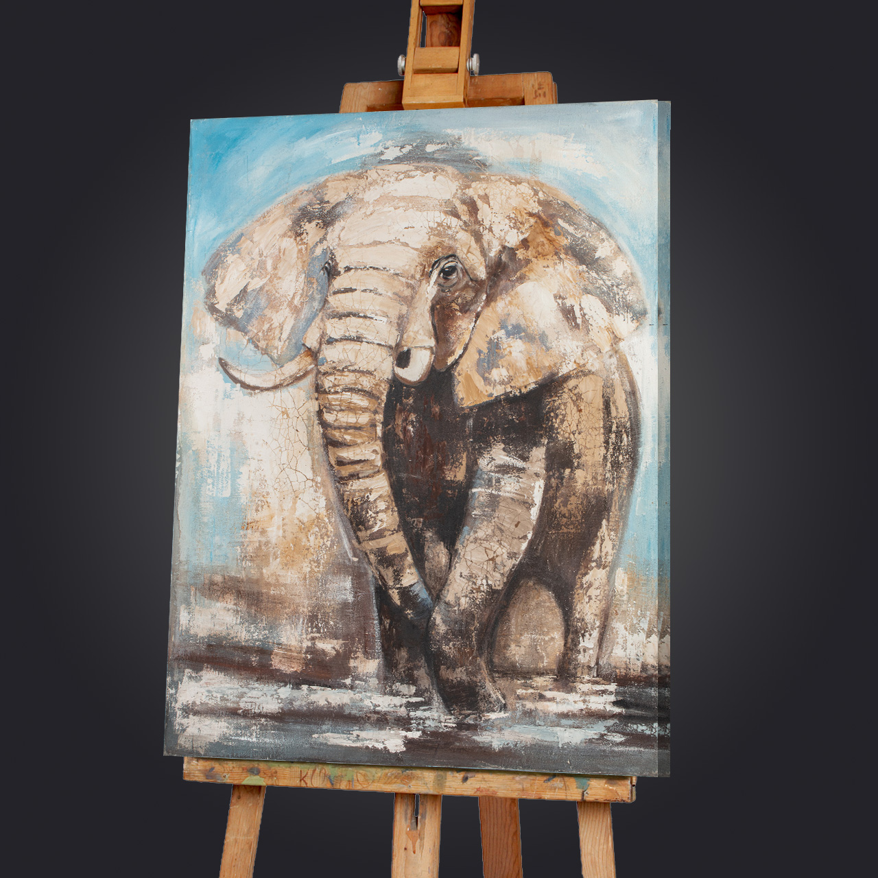 Gemälde Big Elefant image LAND