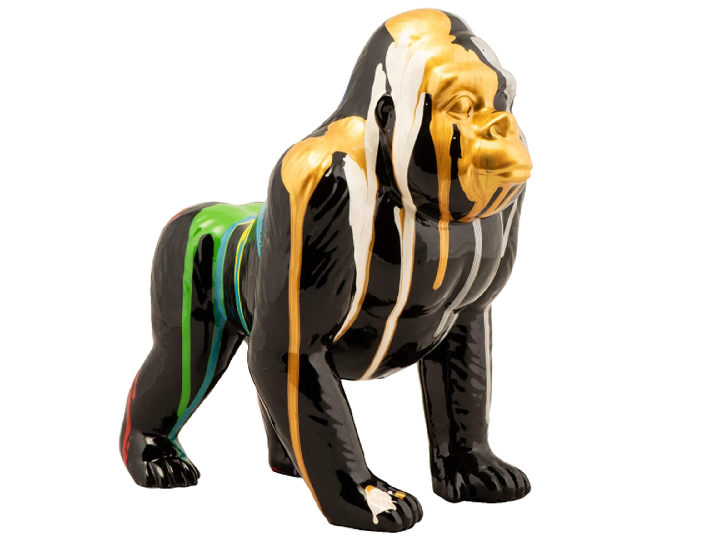 Skulptur Bunter Gorilla image LAND