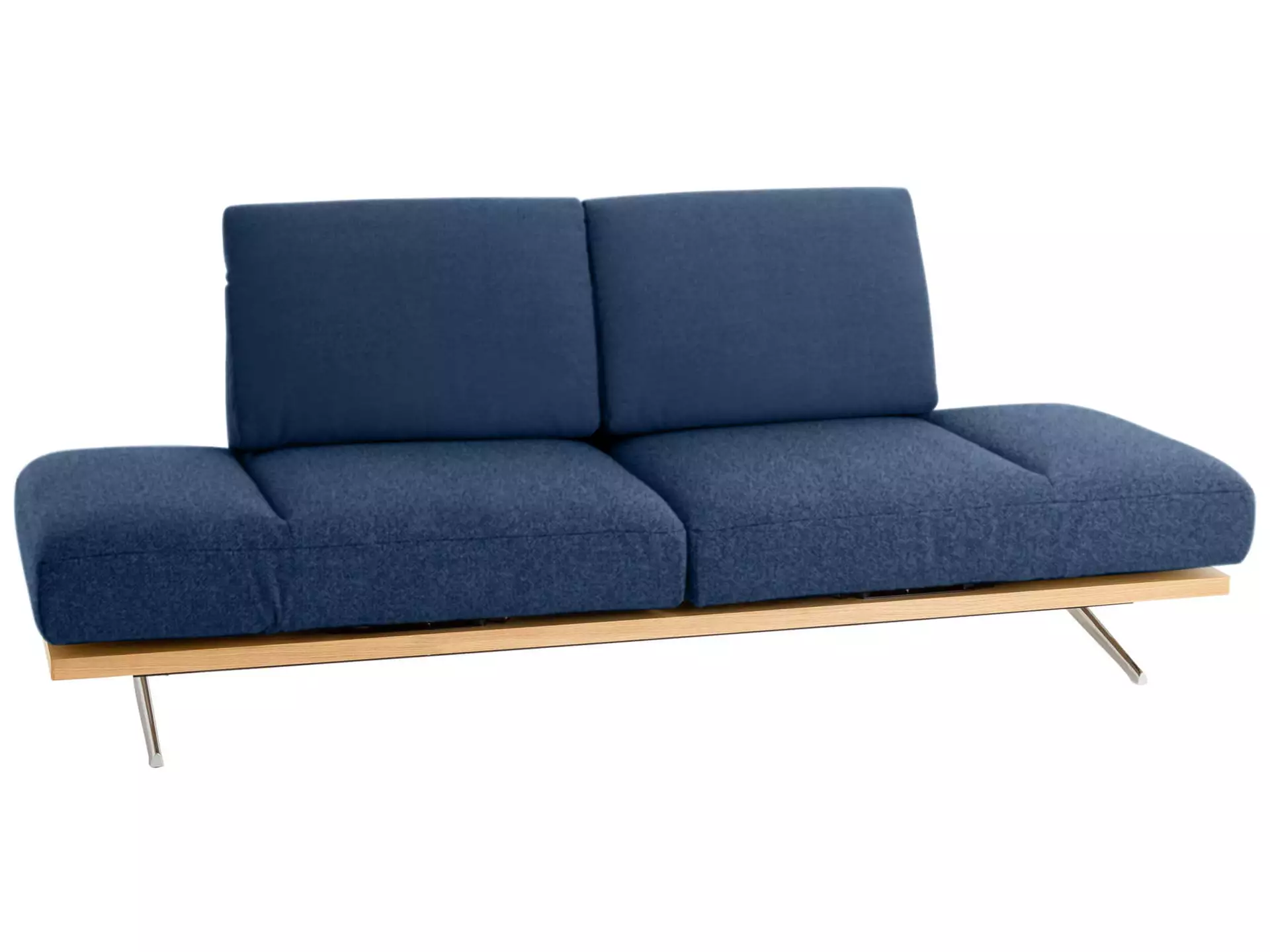 Sofa Palma Basic Koinor / Farbe: Jeansblau / Material: Stoff Basic