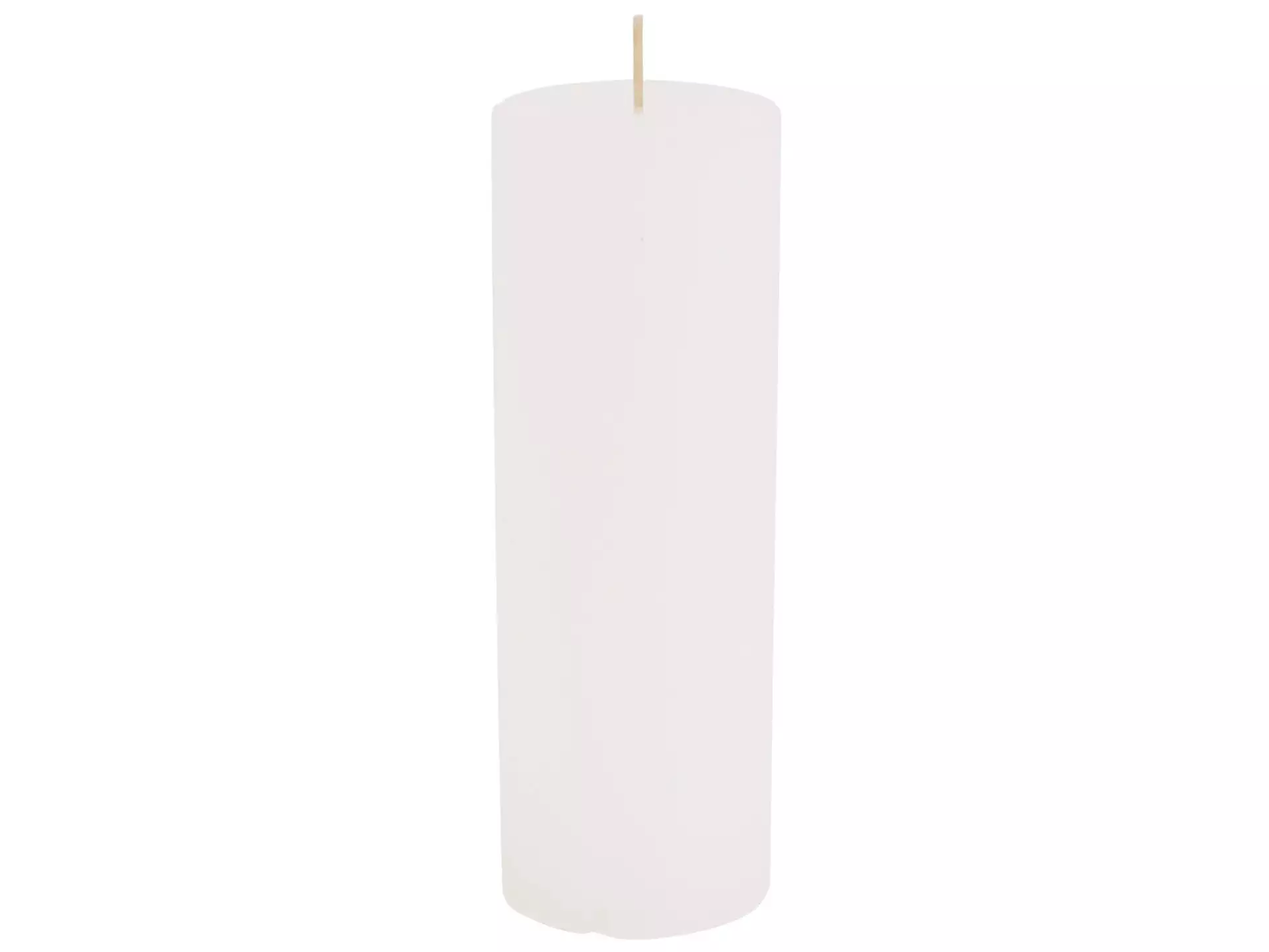 Kerzen, Zylinderförmig, Weiss, Durchmesser 7 cm h 20 cm