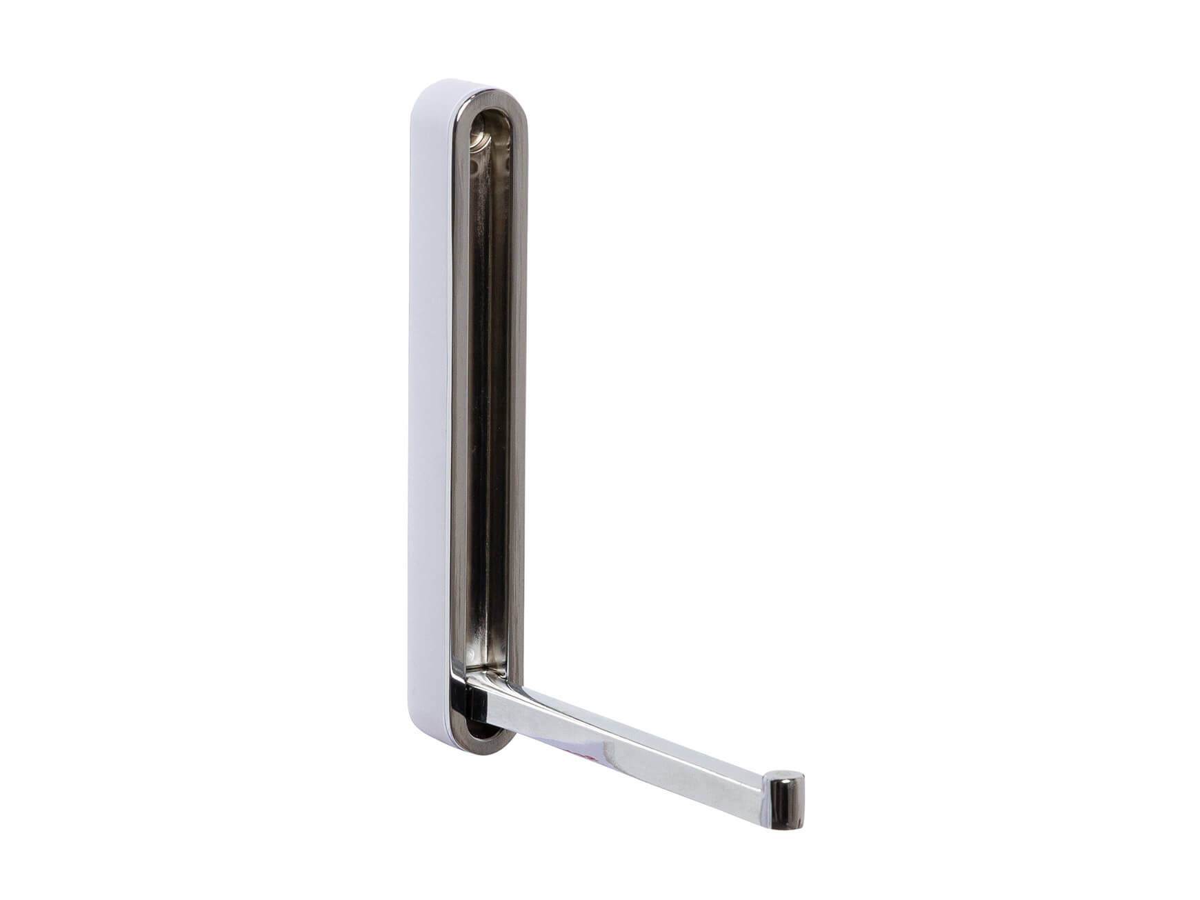 Klapphaken Canoa, Zinkdruckguss Verchromt, Kunststoff