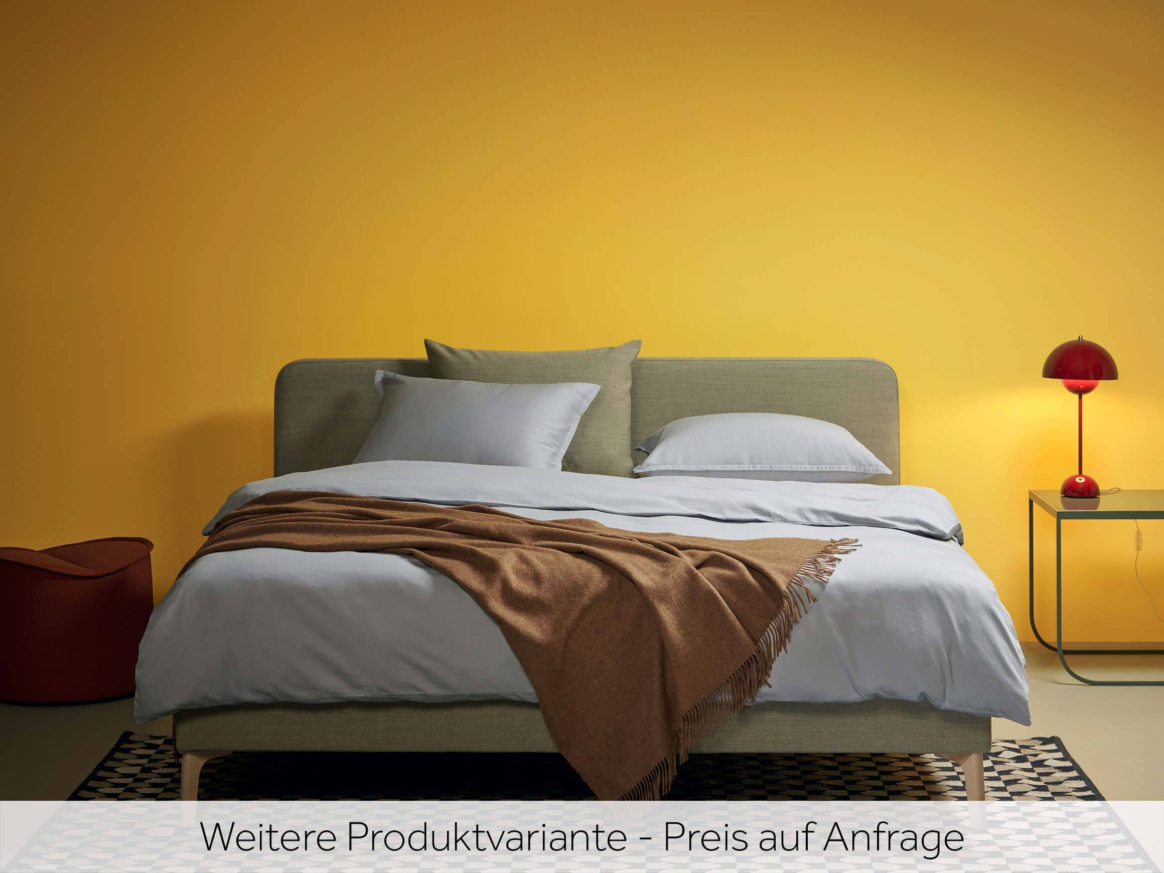 Boxspringbett Slow Riposa / Farbe: / Bezugsmaterial: