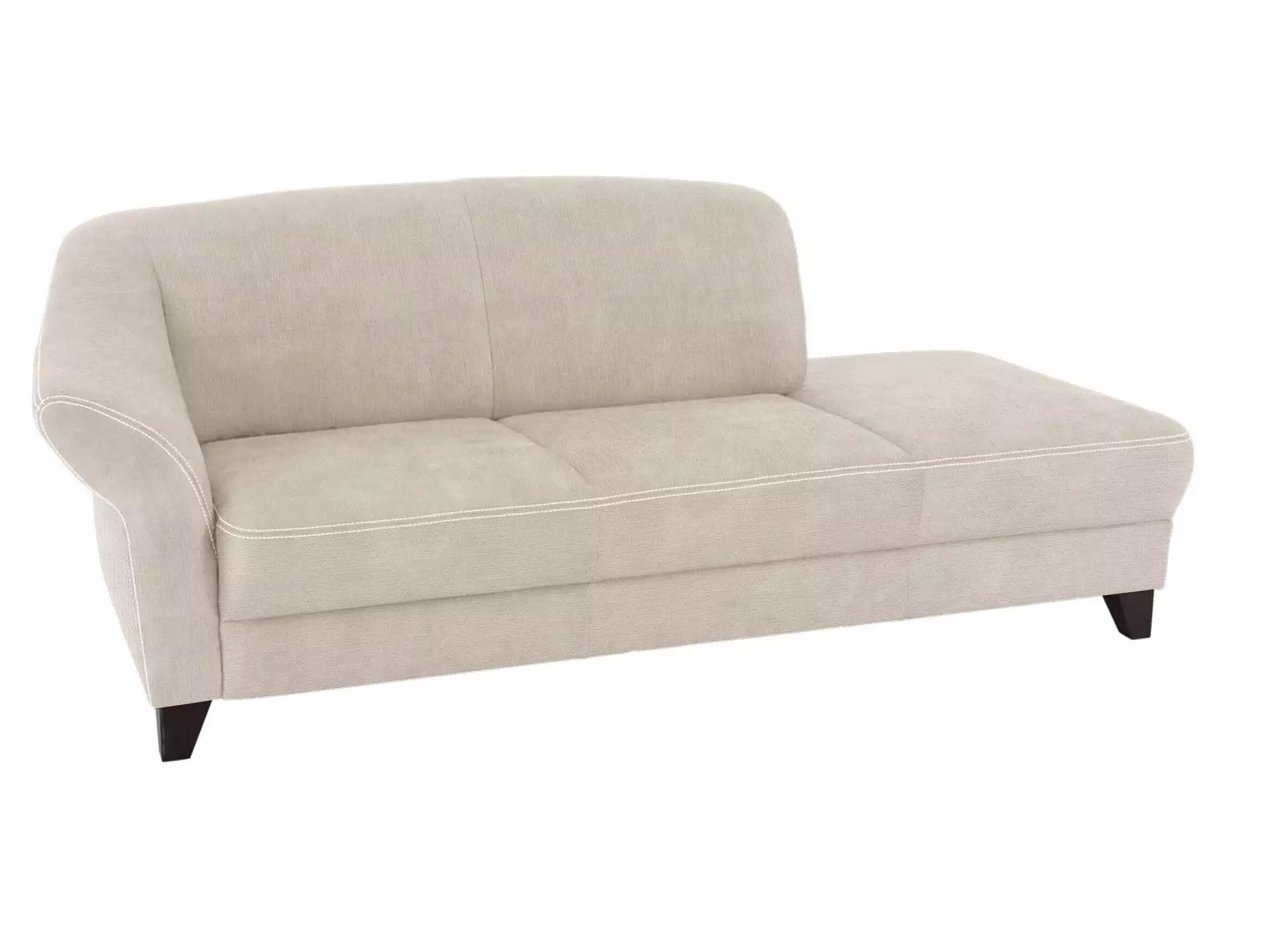 Liegesofa Klosters Basic Ponsel / Farbe: Ecru / Material: Stoff Basic