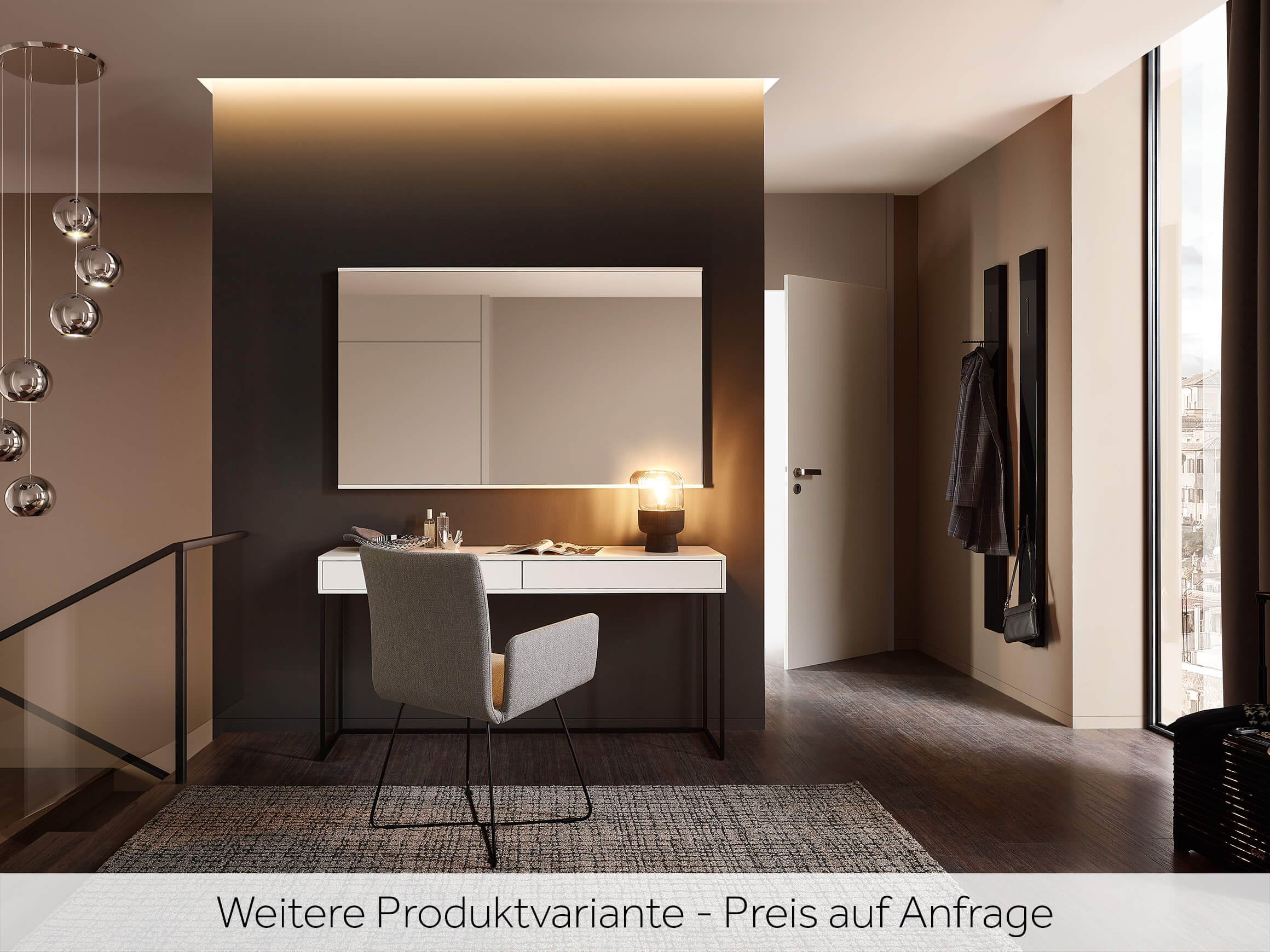 Wandspiegel Venga RMW / Farbe: Eiche