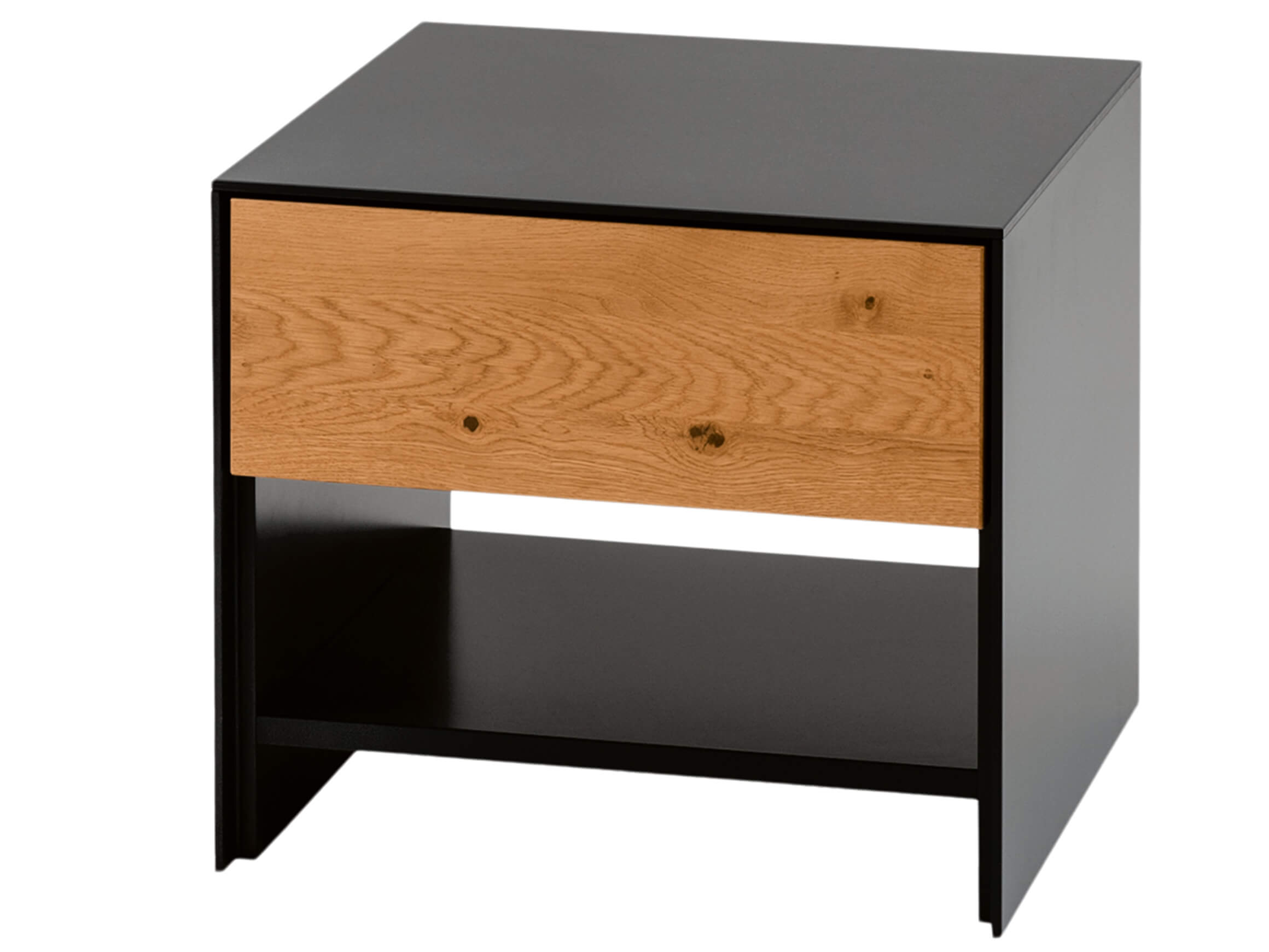 Lüönd Nachttisch Ohio Holzfarbig | Schubiger Möbel