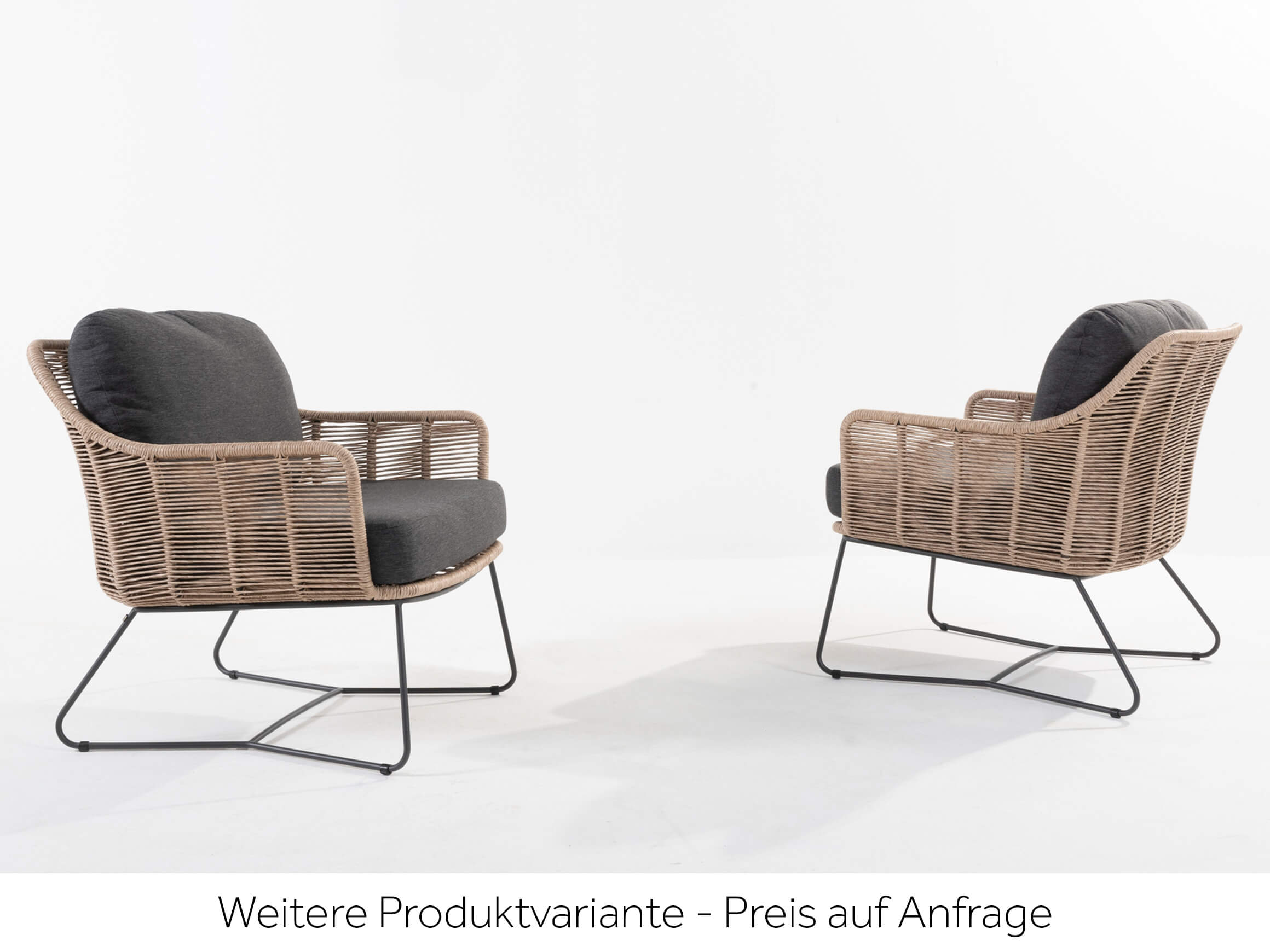 Gartensessel Bellino 4 Seasons / Farbe: Anthrazit