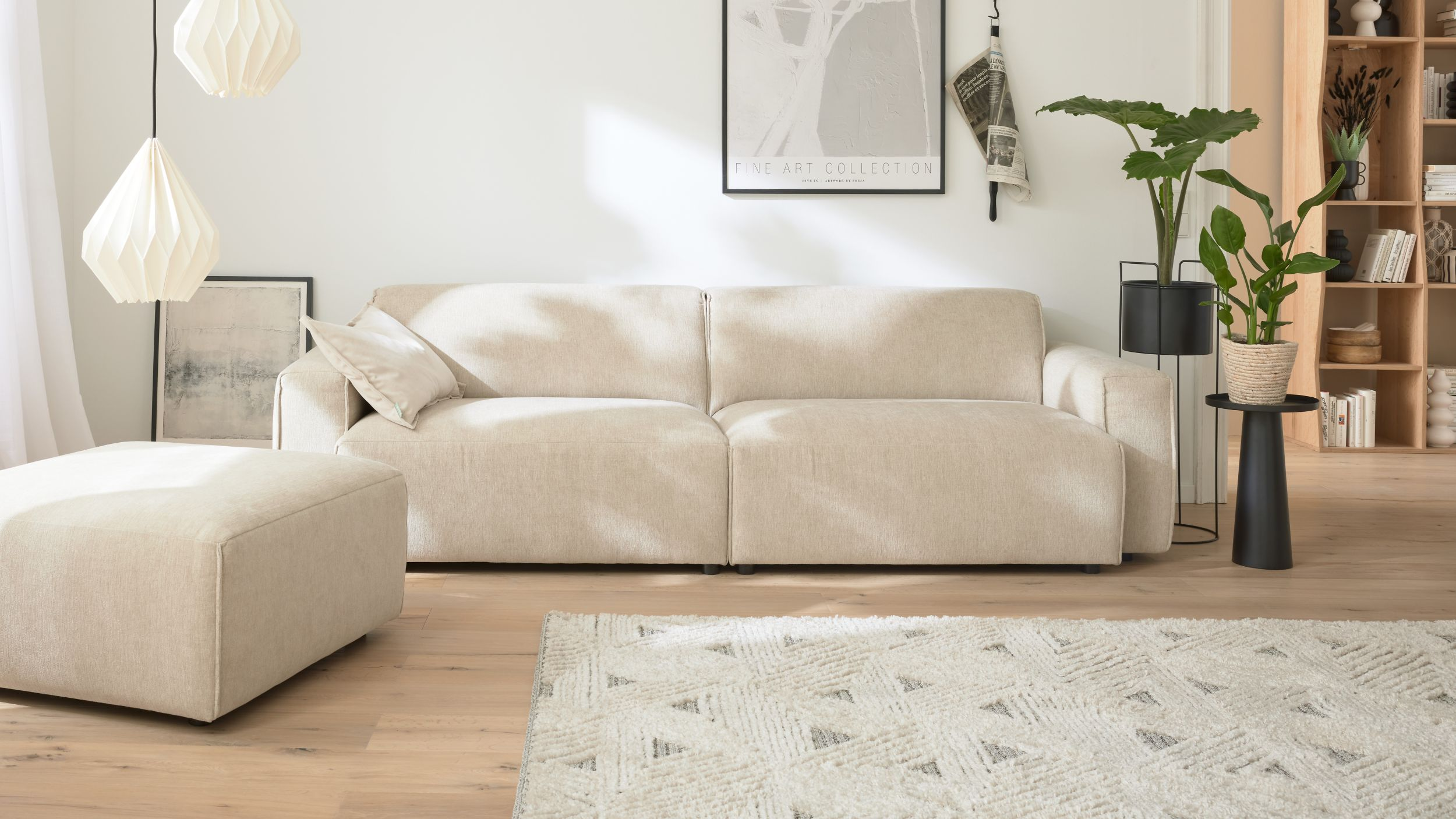 Sofa 4100 B: 246 cm No. 4100 Candy