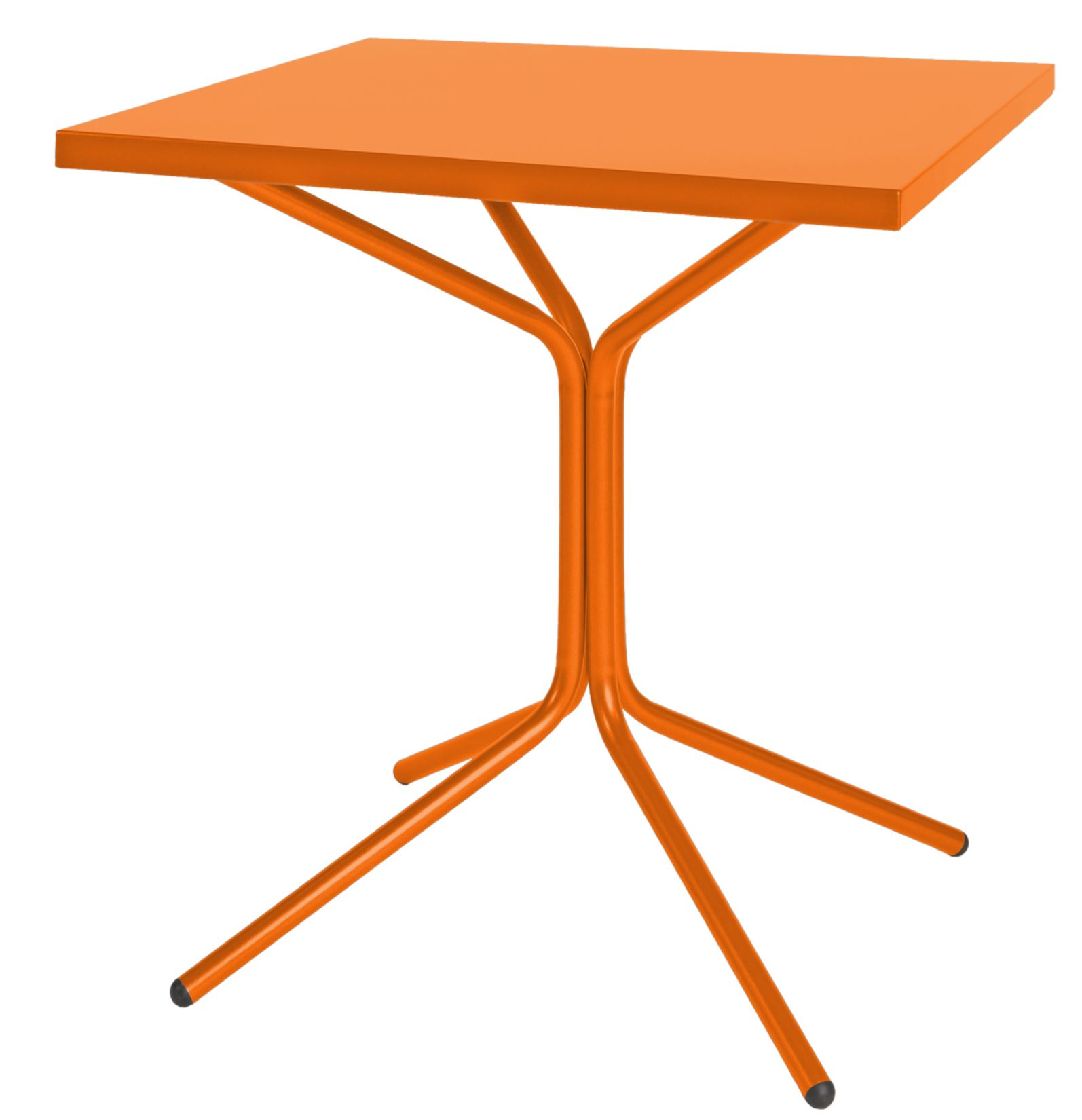 Table Pix Metal bistro table Pix Schaffner / Colour: orange